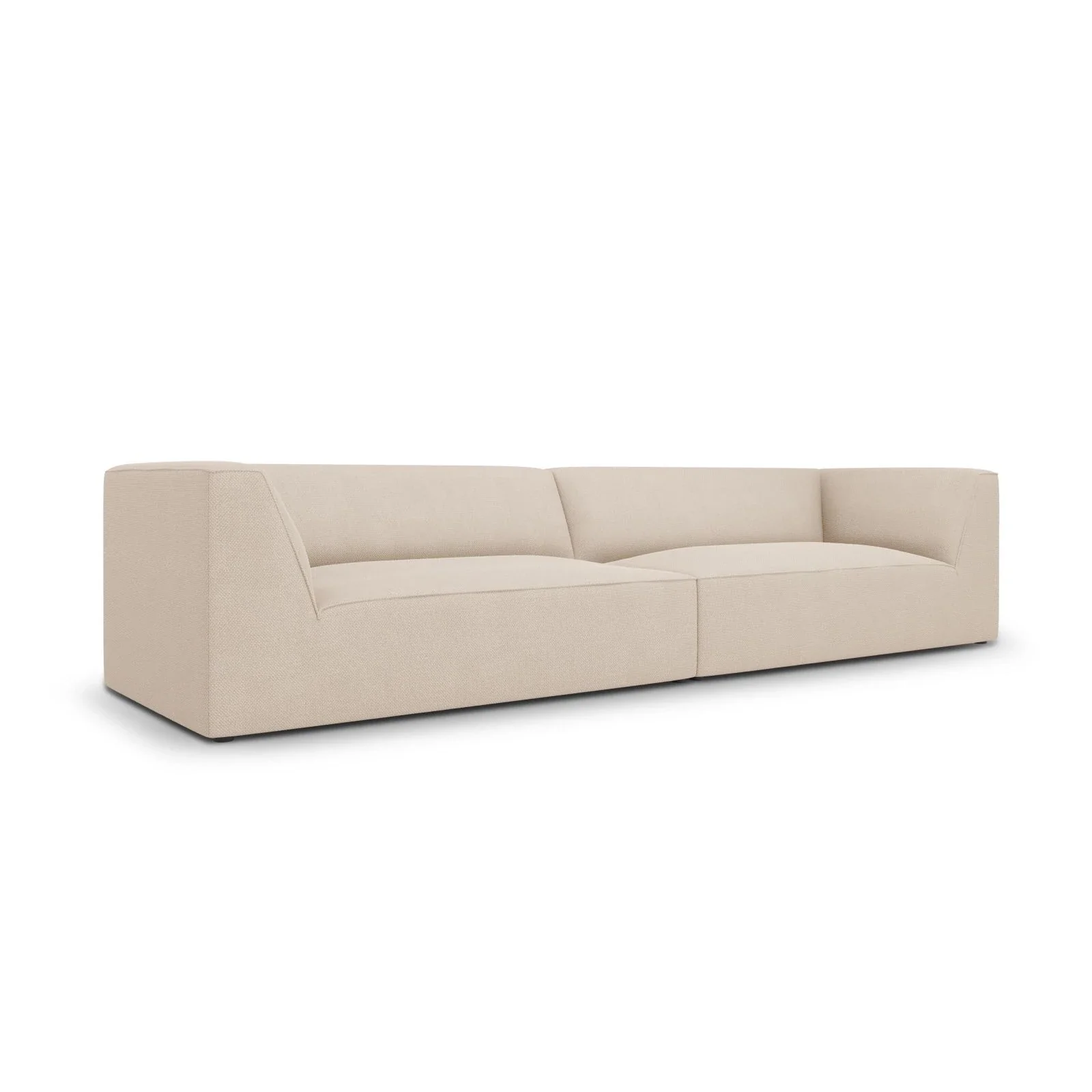 Ruby 4-Sitzer Sofa mit Bezug aus Samt, Cord oder Strukturstoff, 302x93 cm - Image 62