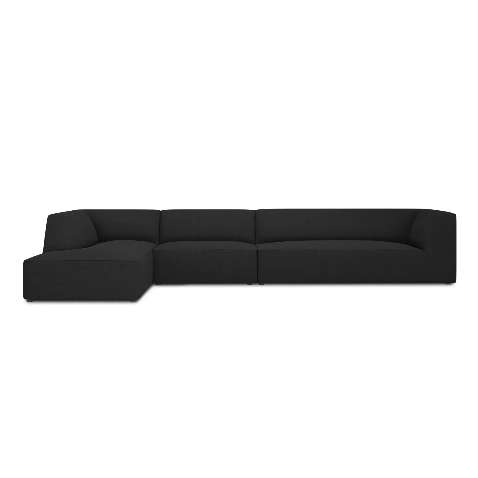 Ruby 5-Sitzer Ecksofa Links, mit Bezug aus Samt, Cord oder Strukturstoff, 366x180 cm - Image 100