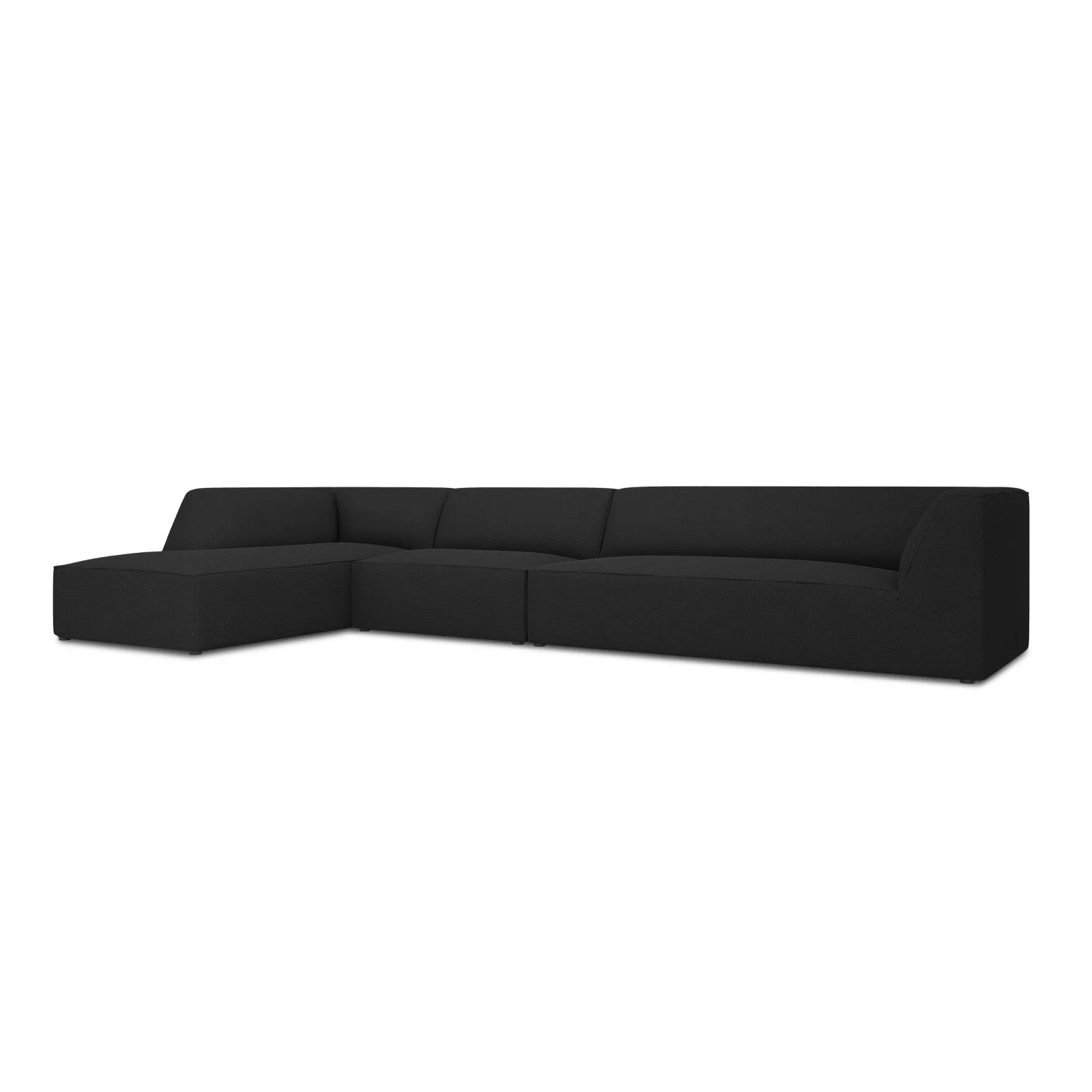 Ruby 5-Sitzer Ecksofa Links, mit Bezug aus Samt, Cord oder Strukturstoff, 366x180 cm - Image 102