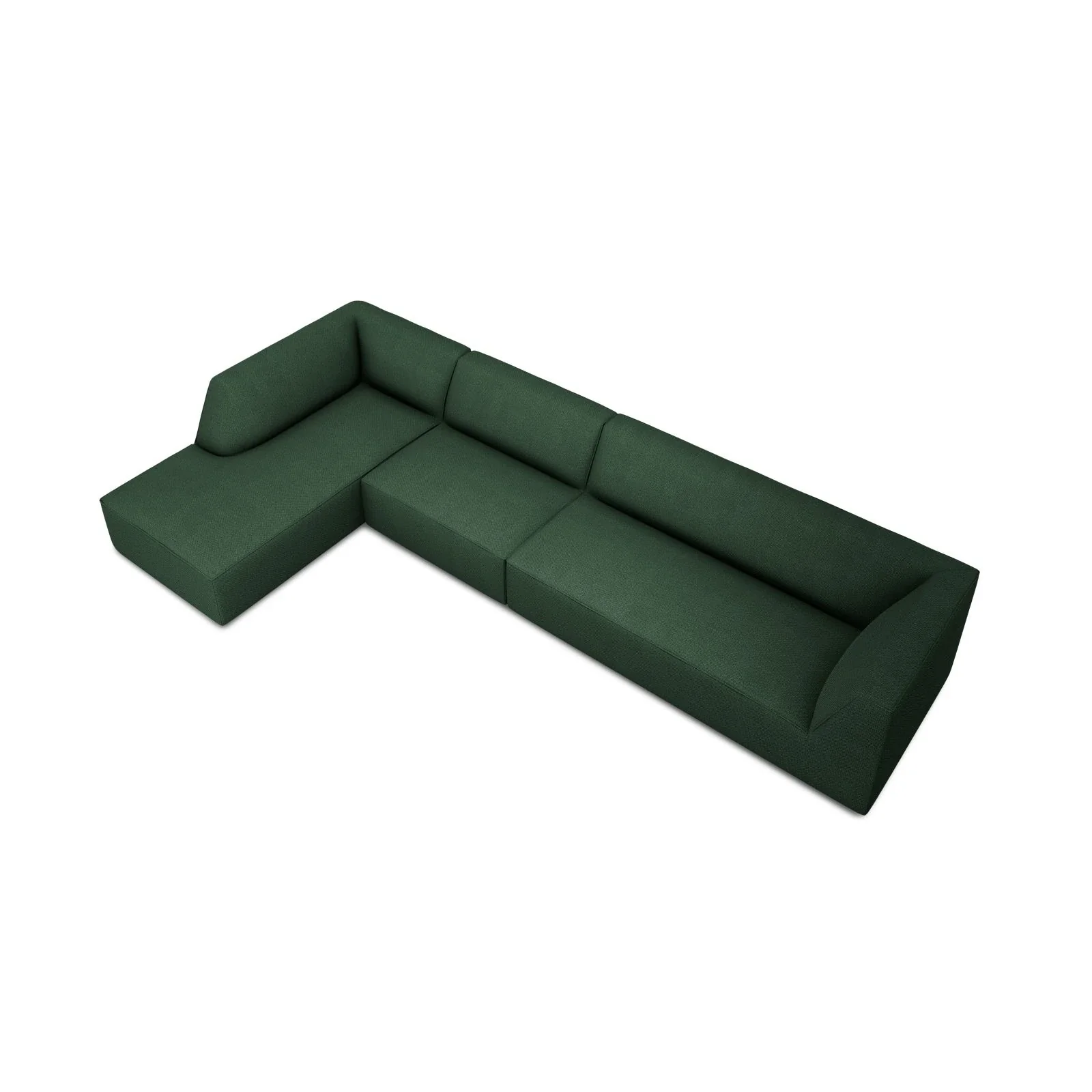 Ruby 5-Sitzer Ecksofa Links, mit Bezug aus Samt, Cord oder Strukturstoff, 366x180 cm - Image 108