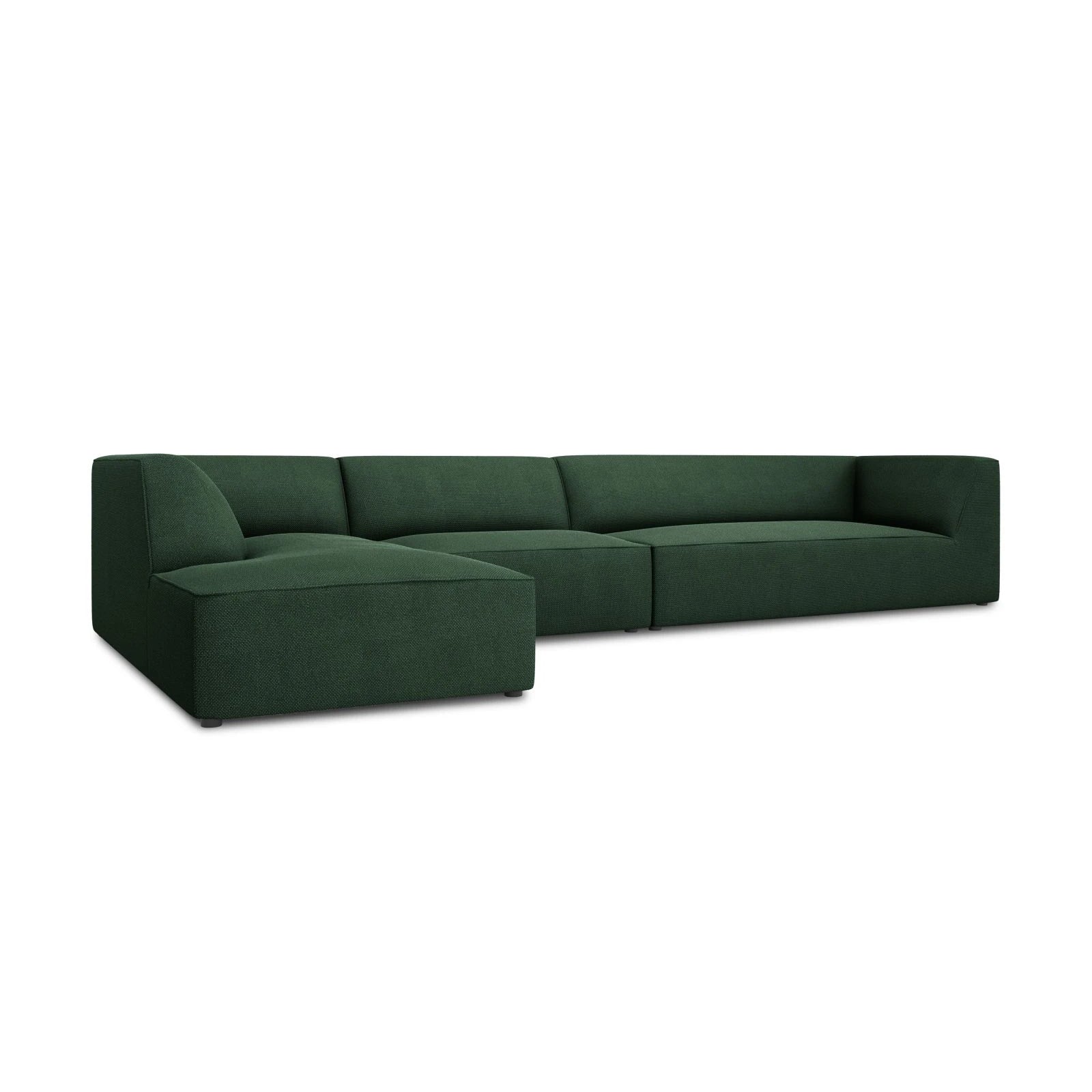Ruby 5-Sitzer Ecksofa Links, mit Bezug aus Samt, Cord oder Strukturstoff, 366x180 cm - Image 110
