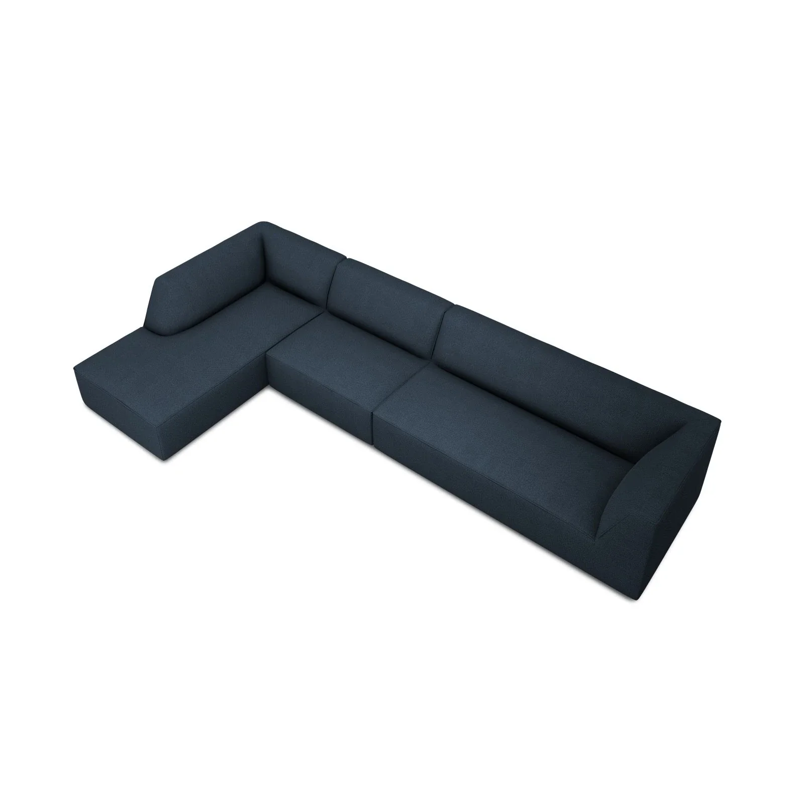 Ruby 5-Sitzer Ecksofa Links, mit Bezug aus Samt, Cord oder Strukturstoff, 366x180 cm - Image 115