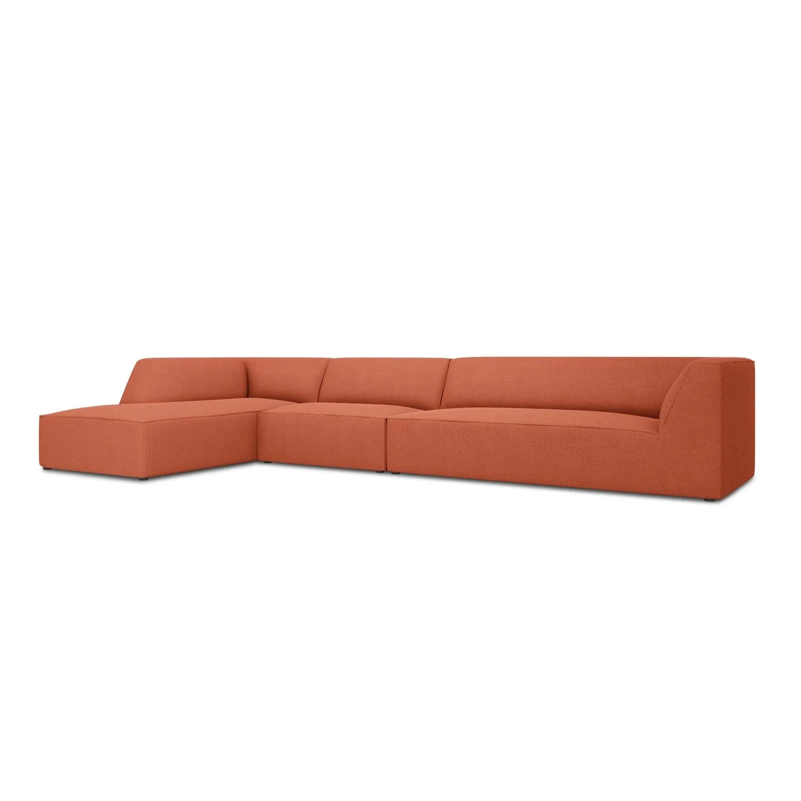 Ruby 5-Sitzer Ecksofa Links, mit Bezug aus Samt, Cord oder Strukturstoff, 366x180 cm - Image 123