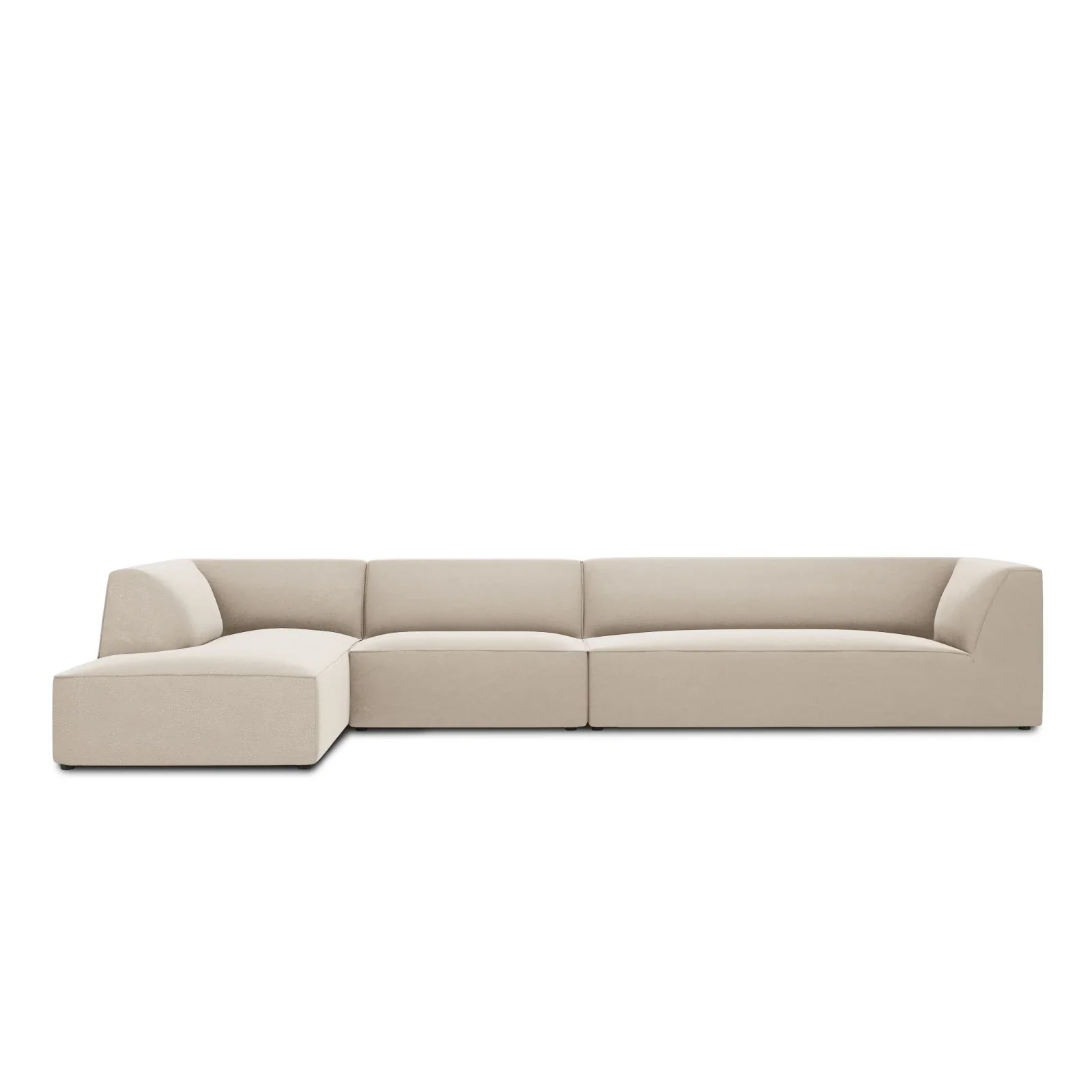 Ruby 5-Sitzer Ecksofa Links, mit Bezug aus Samt, Cord oder Strukturstoff, 366x180 cm - Image 128