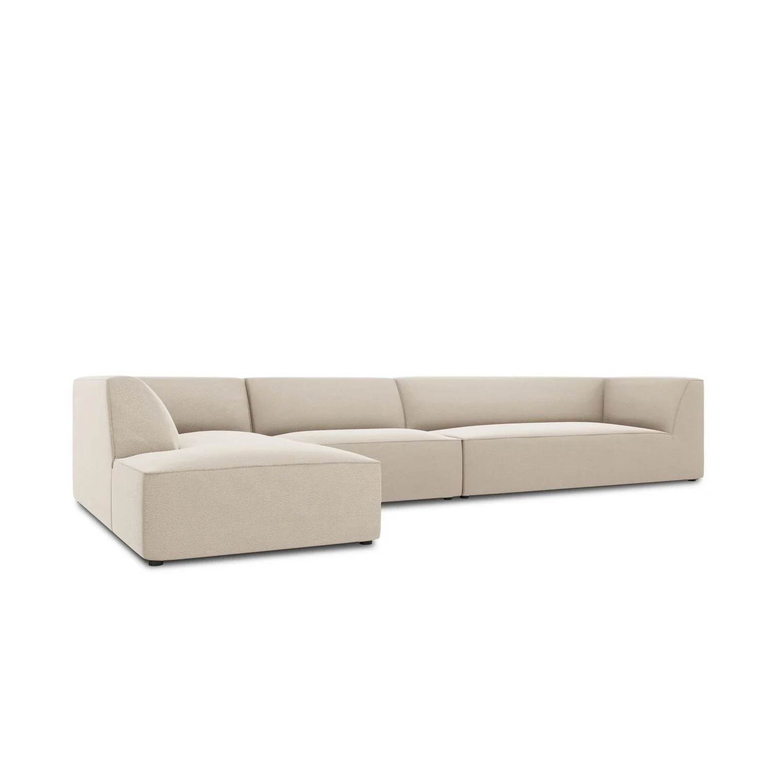 Ruby 5-Sitzer Ecksofa Links, mit Bezug aus Samt, Cord oder Strukturstoff, 366x180 cm - Image 132