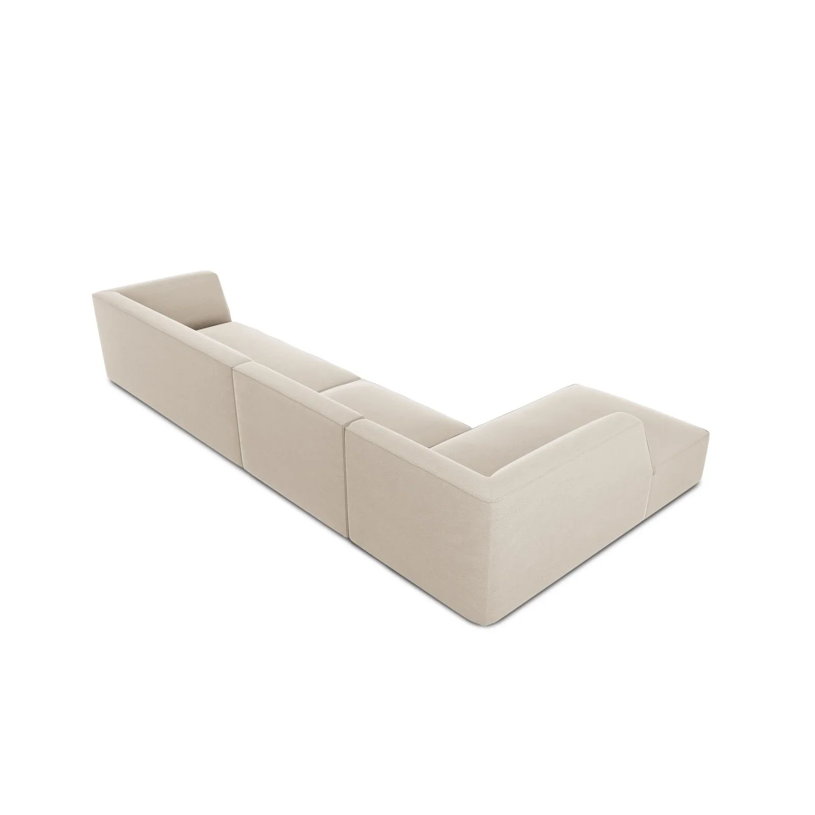 Ruby 5-Sitzer Ecksofa Links, mit Bezug aus Samt, Cord oder Strukturstoff, 366x180 cm - Image 133