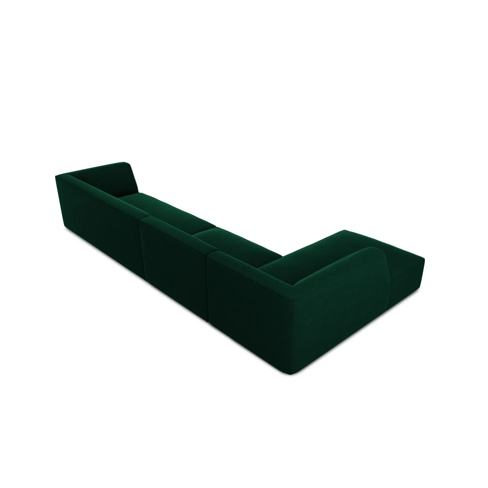 Ruby 5-Sitzer Ecksofa Links, mit Bezug aus Samt, Cord oder Strukturstoff, 366x180 cm - Image 149
