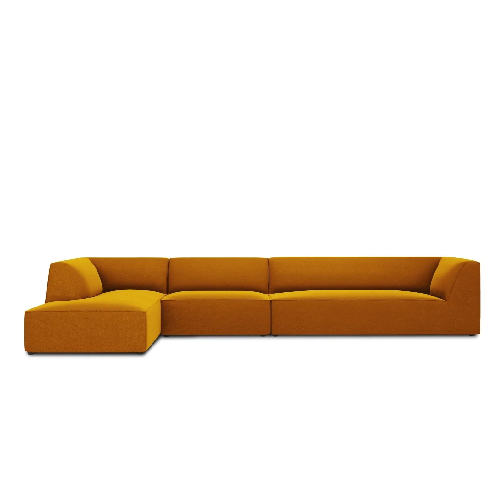 Ruby 5-Sitzer Ecksofa Links, mit Bezug aus Samt, Cord oder Strukturstoff, 366x180 cm - Image 152