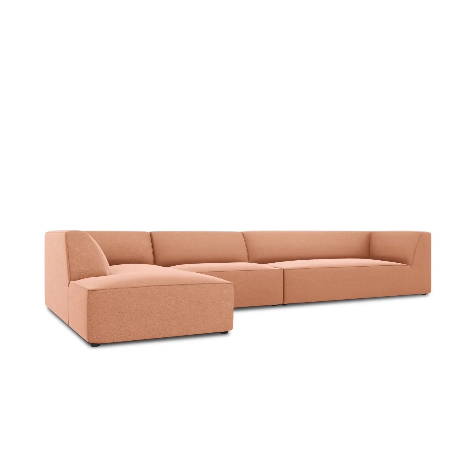 Ruby 5-Sitzer Ecksofa Links, mit Bezug aus Samt, Cord oder Strukturstoff, 366x180 cm - Image 164