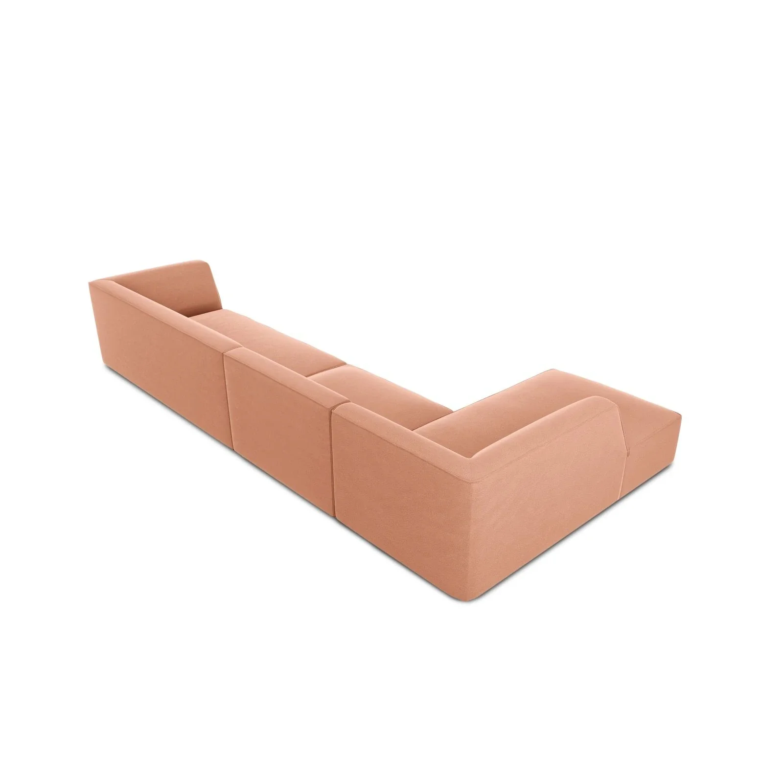 Ruby 5-Sitzer Ecksofa Links, mit Bezug aus Samt, Cord oder Strukturstoff, 366x180 cm - Image 165