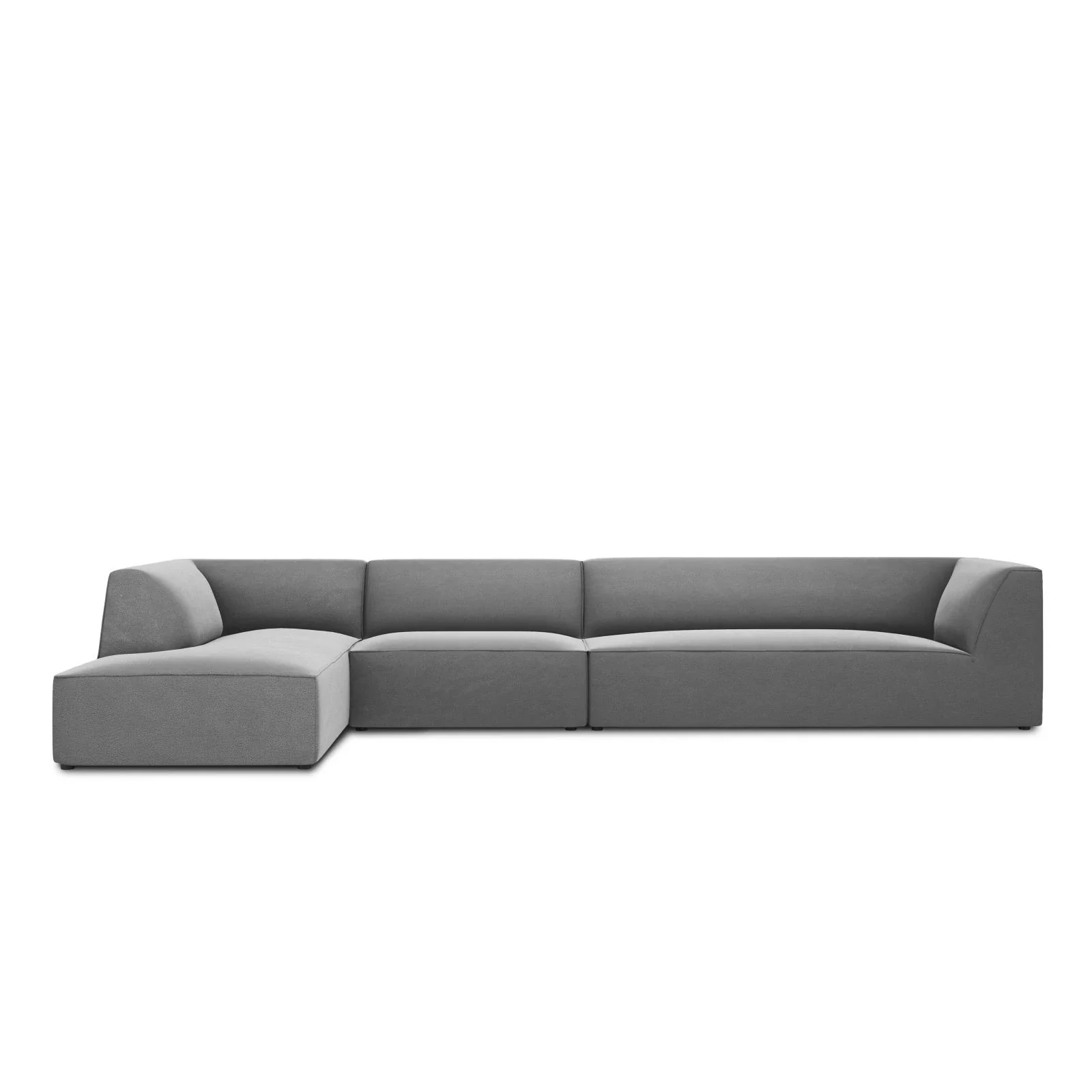Ruby 5-Sitzer Ecksofa Links, mit Bezug aus Samt, Cord oder Strukturstoff, 366x180 cm - Image 168