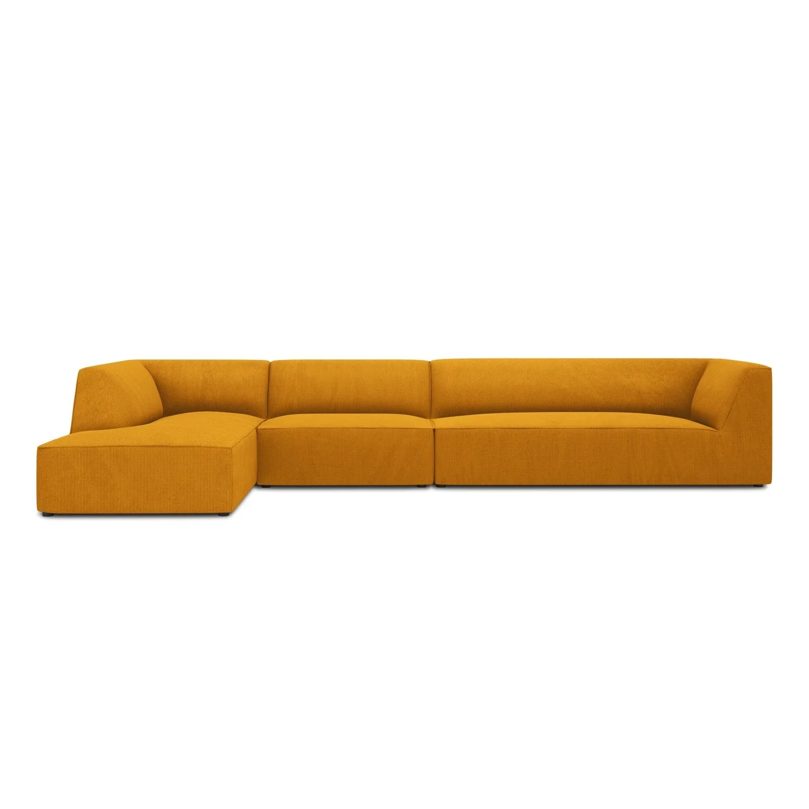 Ruby 5-Sitzer Ecksofa Links, mit Bezug aus Samt, Cord oder Strukturstoff, 366x180 cm - Image 17