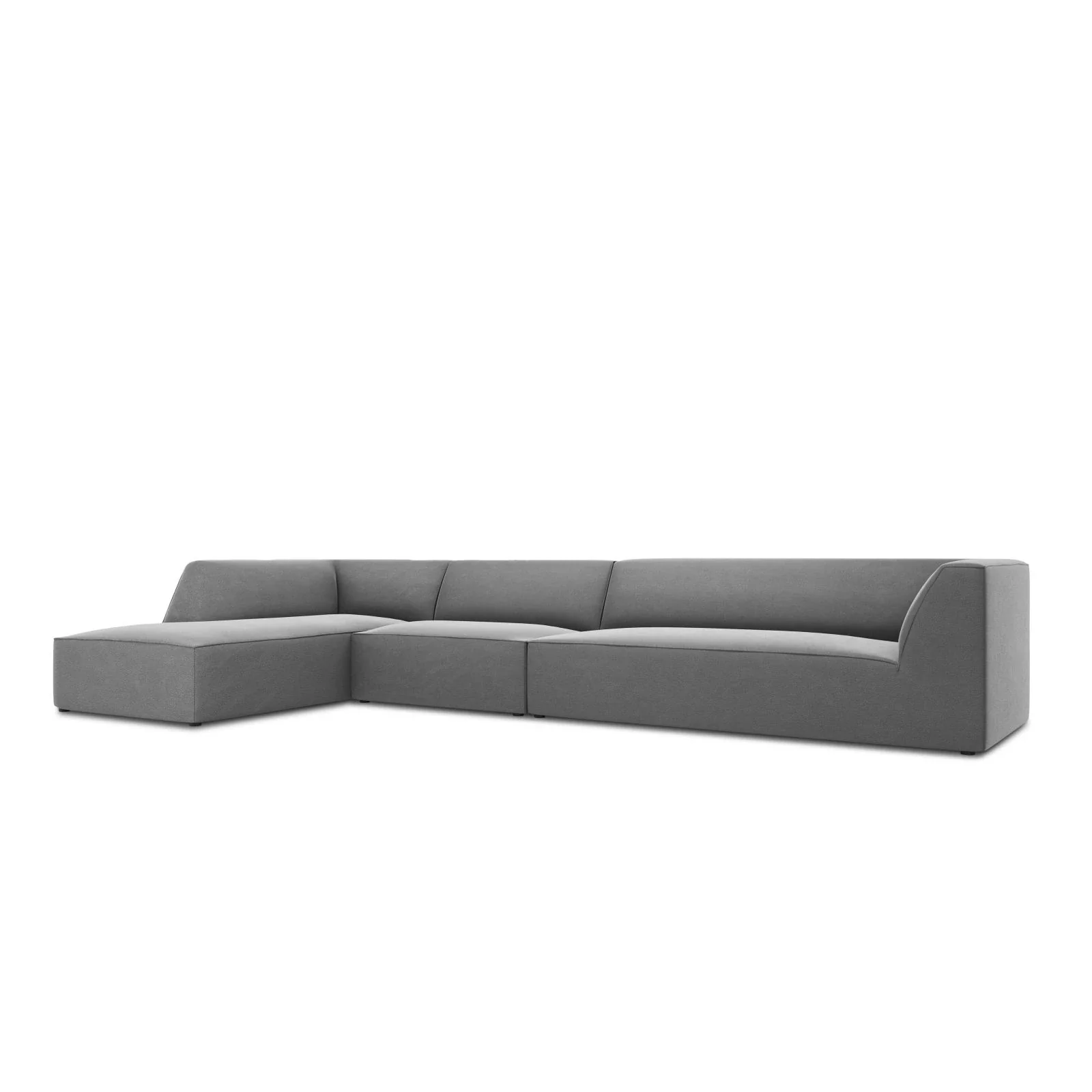 Ruby 5-Sitzer Ecksofa Links, mit Bezug aus Samt, Cord oder Strukturstoff, 366x180 cm - Image 171