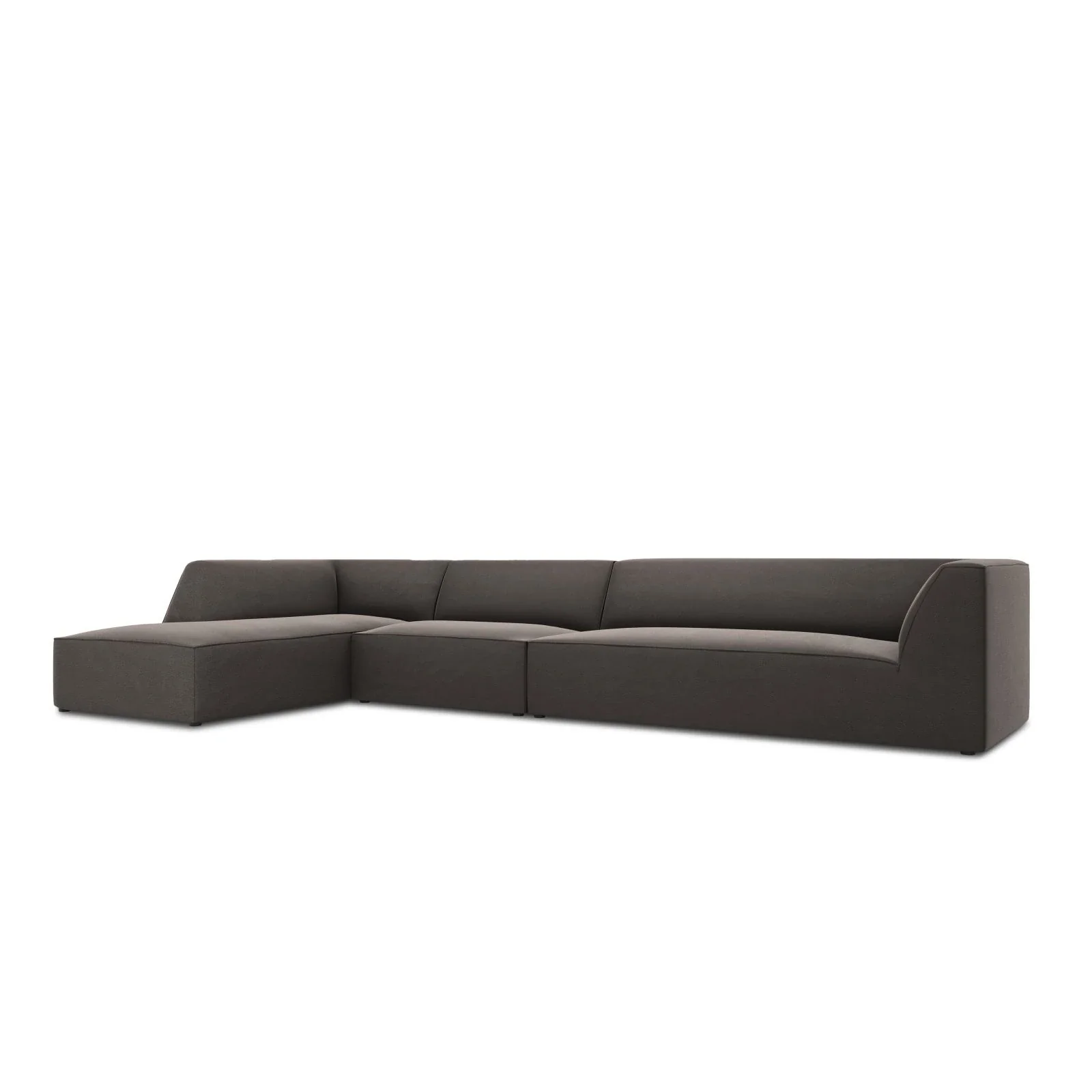 Ruby 5-Sitzer Ecksofa Links, mit Bezug aus Samt, Cord oder Strukturstoff, 366x180 cm - Image 179