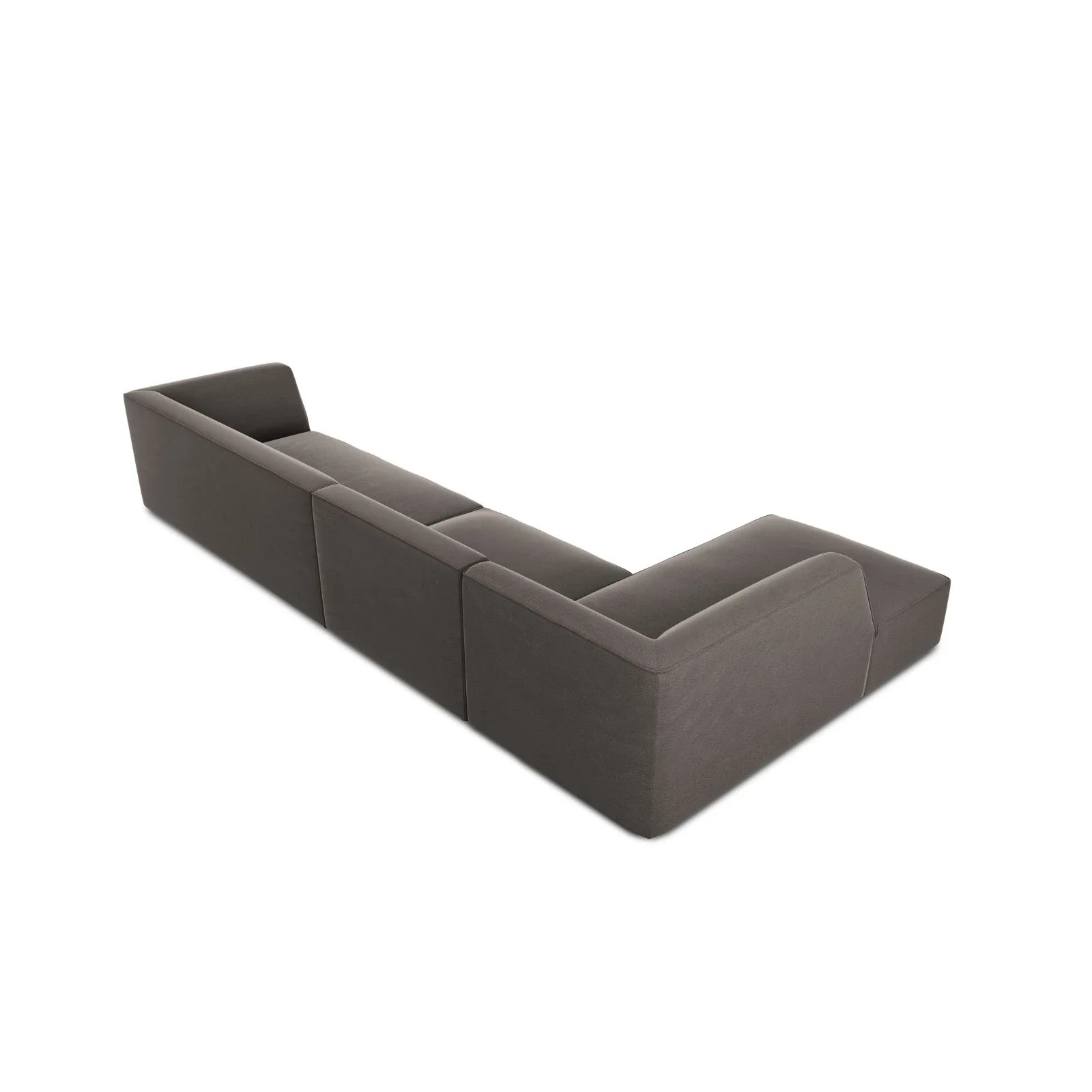 Ruby 5-Sitzer Ecksofa Links, mit Bezug aus Samt, Cord oder Strukturstoff, 366x180 cm - Image 181
