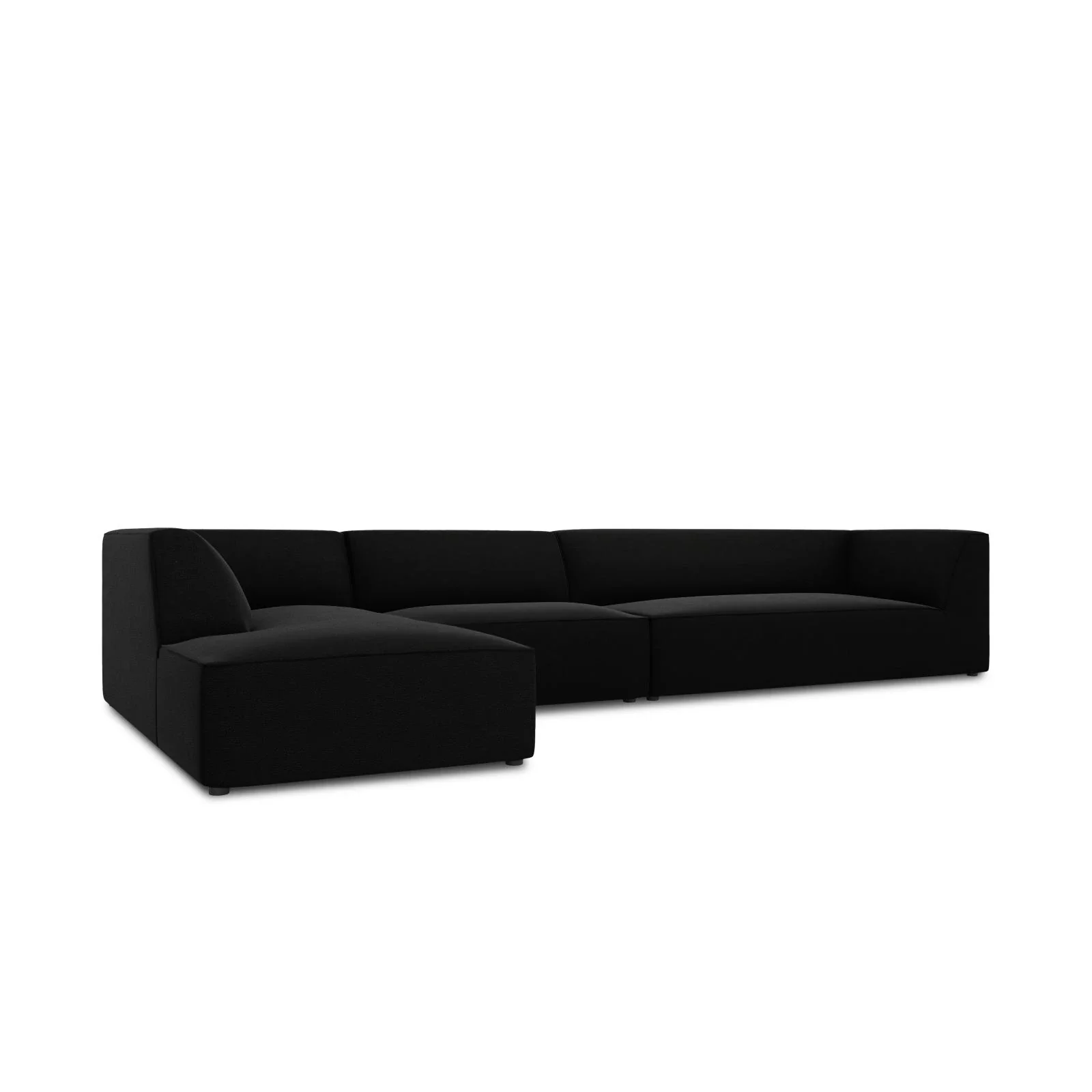 Ruby 5-Sitzer Ecksofa Links, mit Bezug aus Samt, Cord oder Strukturstoff, 366x180 cm - Image 188
