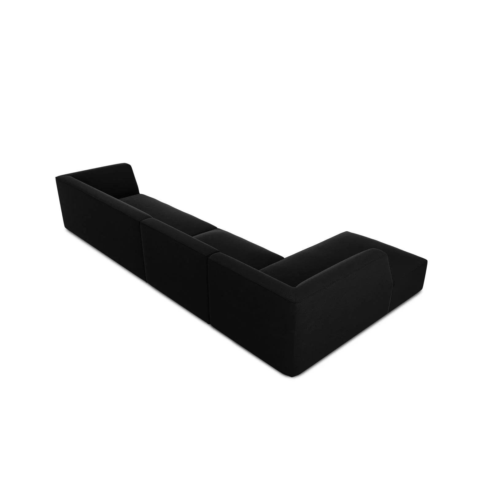 Ruby 5-Sitzer Ecksofa Links, mit Bezug aus Samt, Cord oder Strukturstoff, 366x180 cm - Image 189