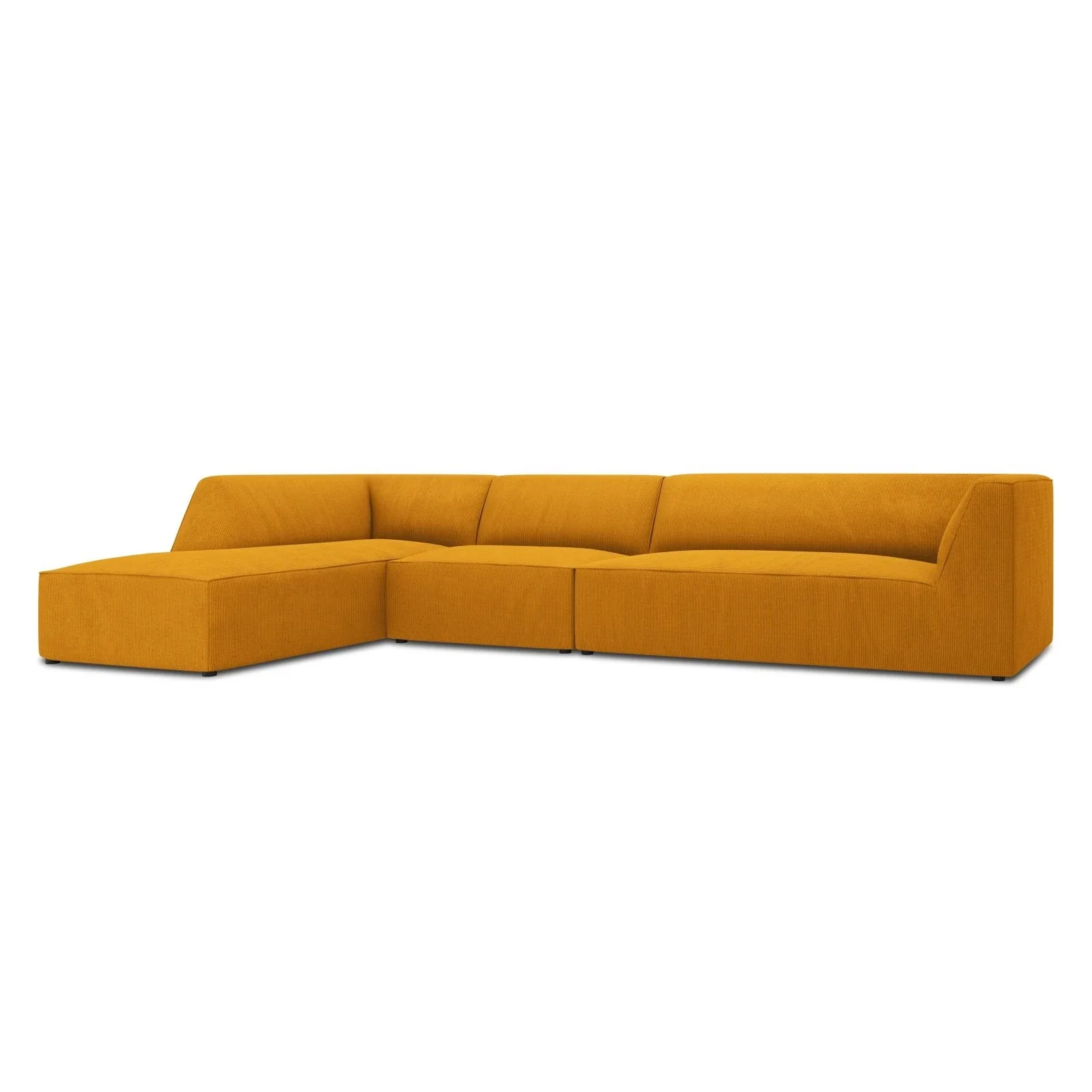 Ruby 5-Sitzer Ecksofa Links, mit Bezug aus Samt, Cord oder Strukturstoff, 366x180 cm - Image 20