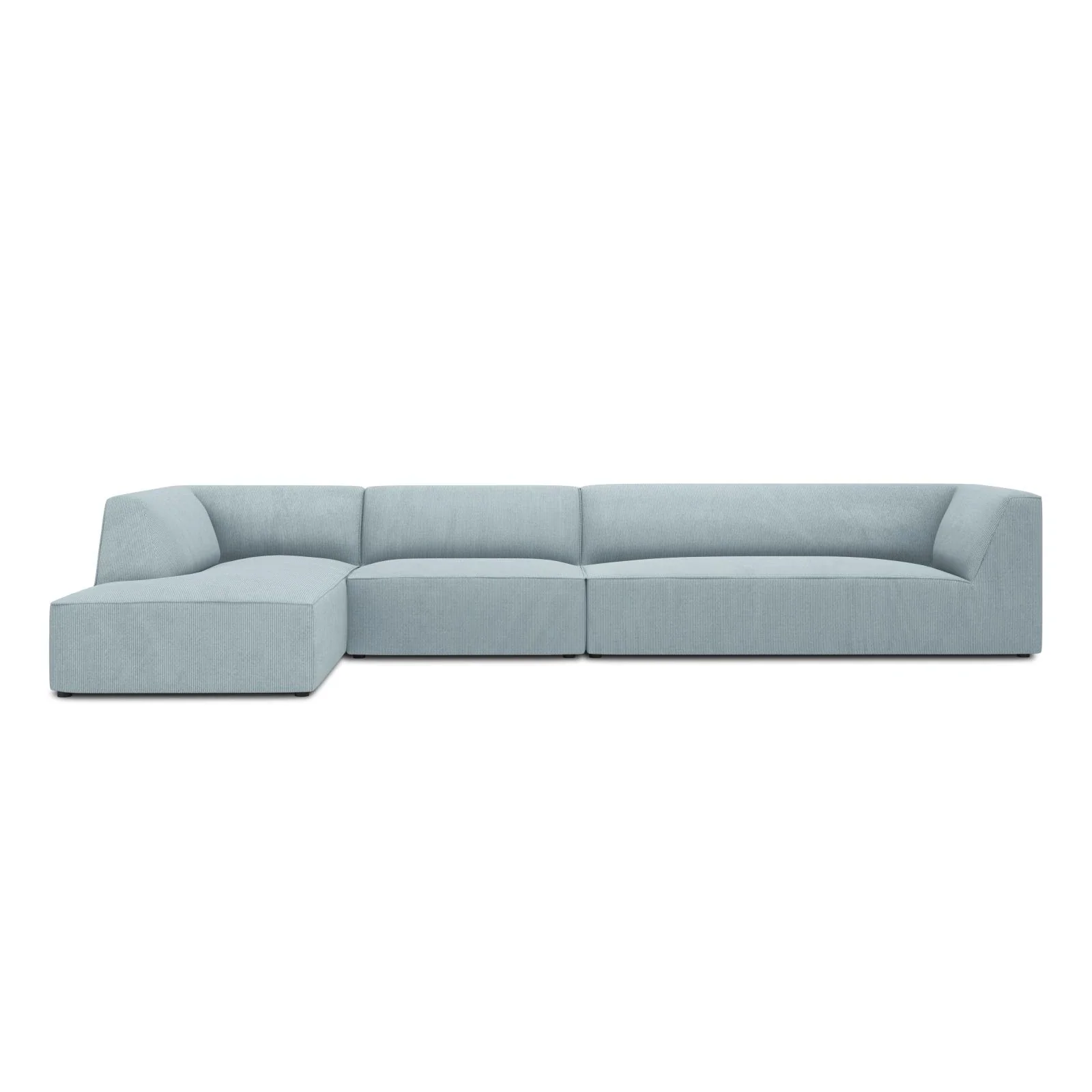 Ruby 5-Sitzer Ecksofa Links, mit Bezug aus Samt, Cord oder Strukturstoff, 366x180 cm - Image 25