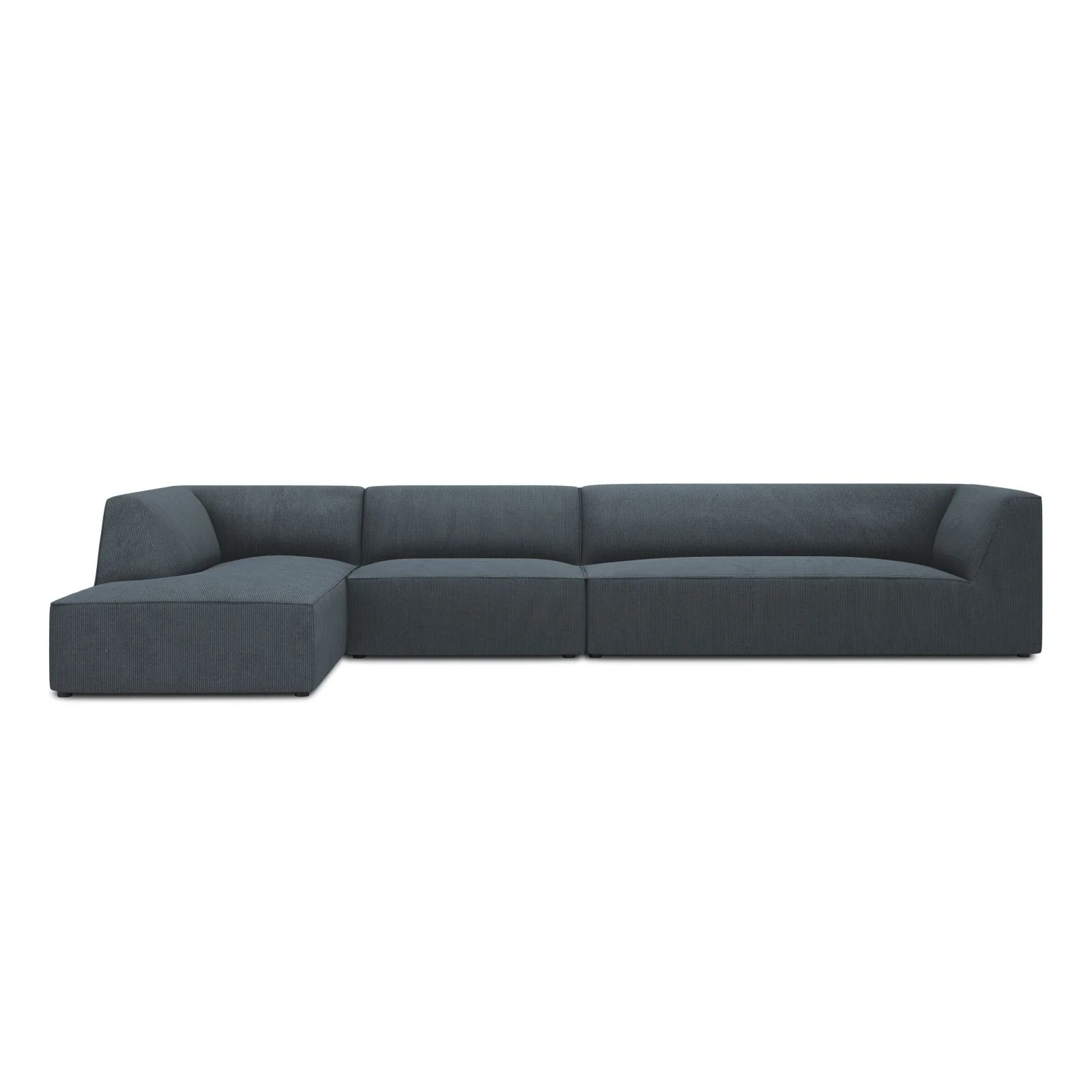 Ruby 5-Sitzer Ecksofa Links, mit Bezug aus Samt, Cord oder Strukturstoff, 366x180 cm - Image 33