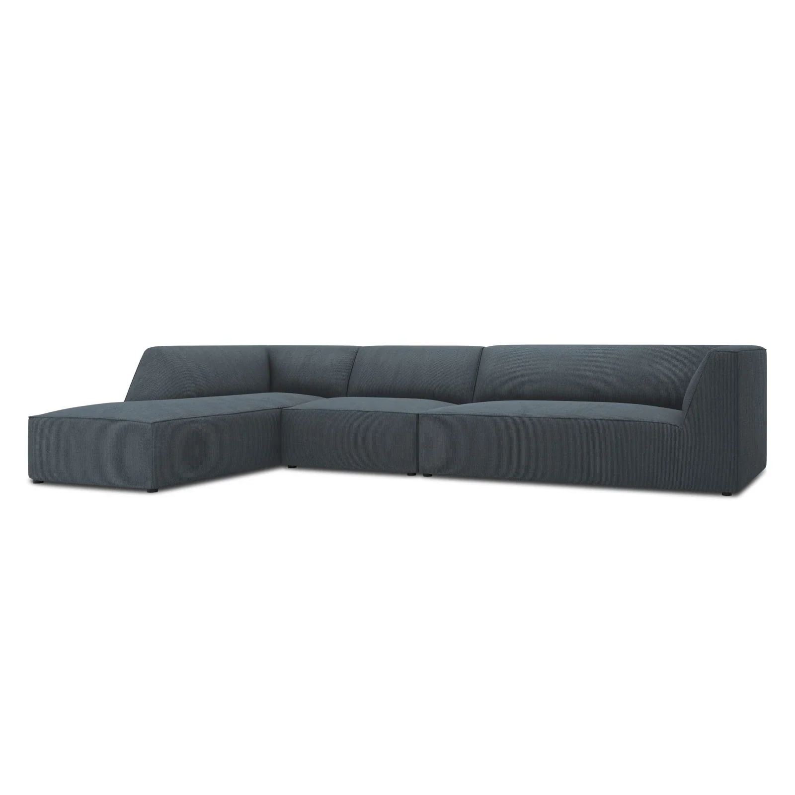 Ruby 5-Sitzer Ecksofa Links, mit Bezug aus Samt, Cord oder Strukturstoff, 366x180 cm - Image 36
