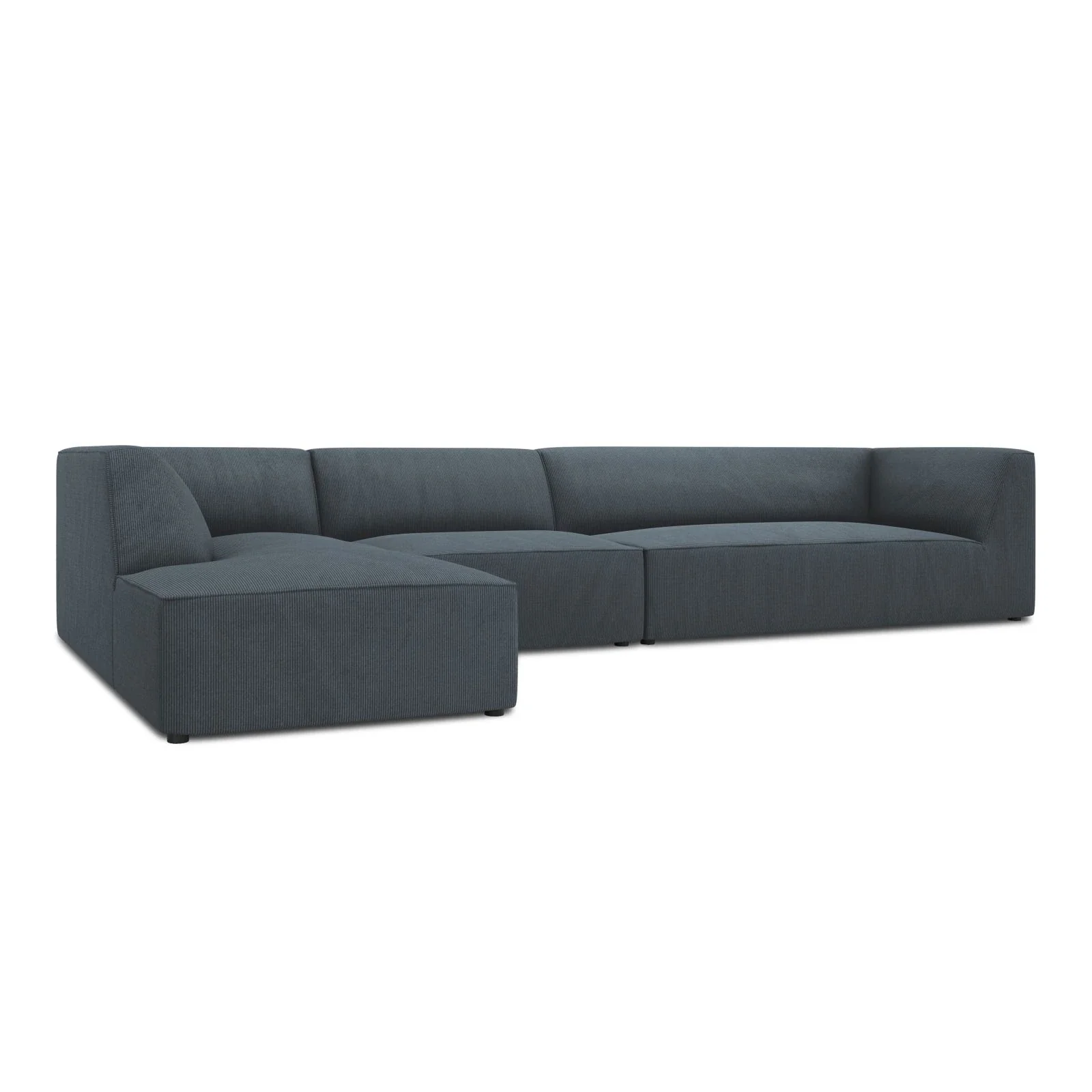 Ruby 5-Sitzer Ecksofa Links, mit Bezug aus Samt, Cord oder Strukturstoff, 366x180 cm - Image 37