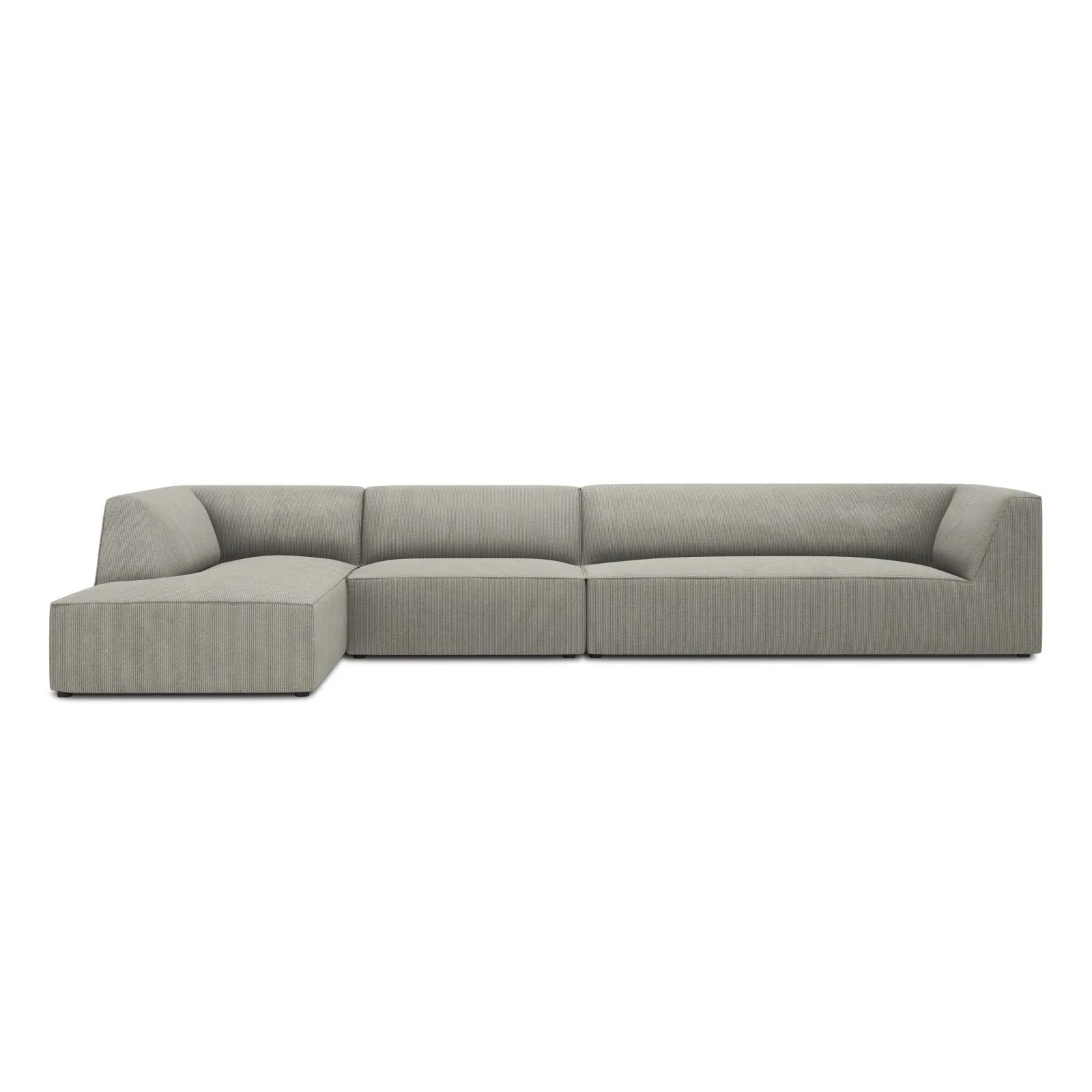 Ruby 5-Sitzer Ecksofa Links, mit Bezug aus Samt, Cord oder Strukturstoff, 366x180 cm - Image 41