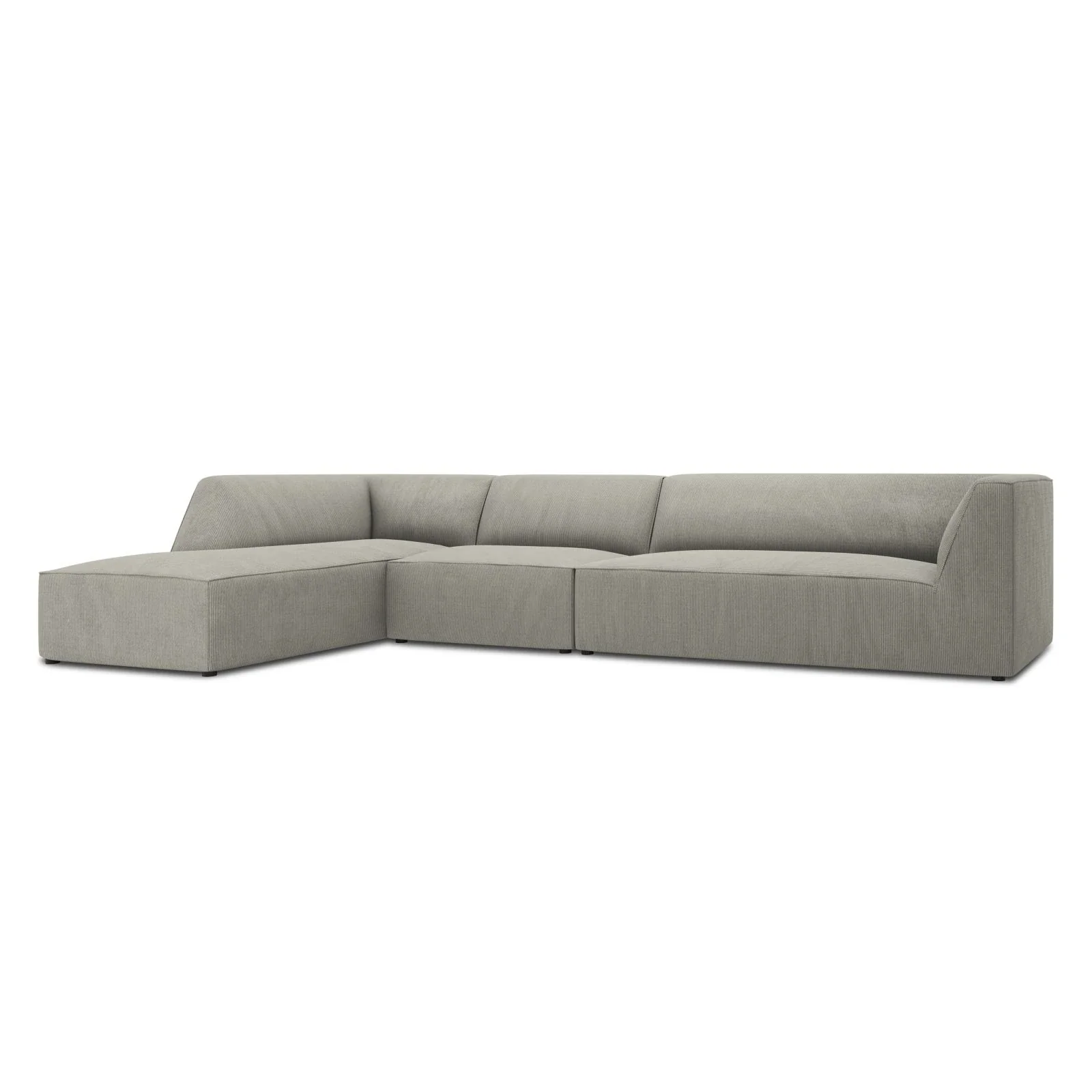 Ruby 5-Sitzer Ecksofa Links, mit Bezug aus Samt, Cord oder Strukturstoff, 366x180 cm - Image 44