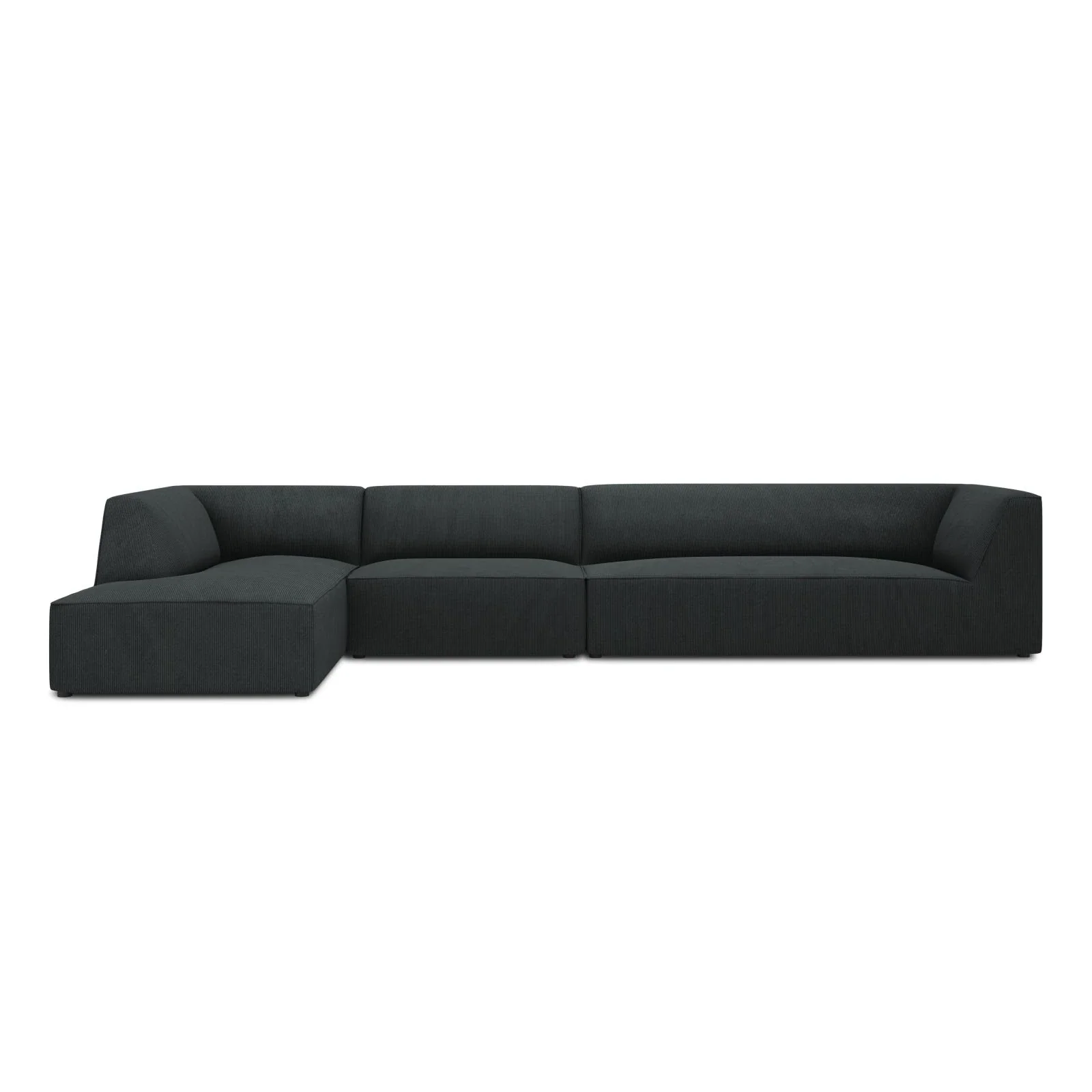 Ruby 5-Sitzer Ecksofa Links, mit Bezug aus Samt, Cord oder Strukturstoff, 366x180 cm - Image 57
