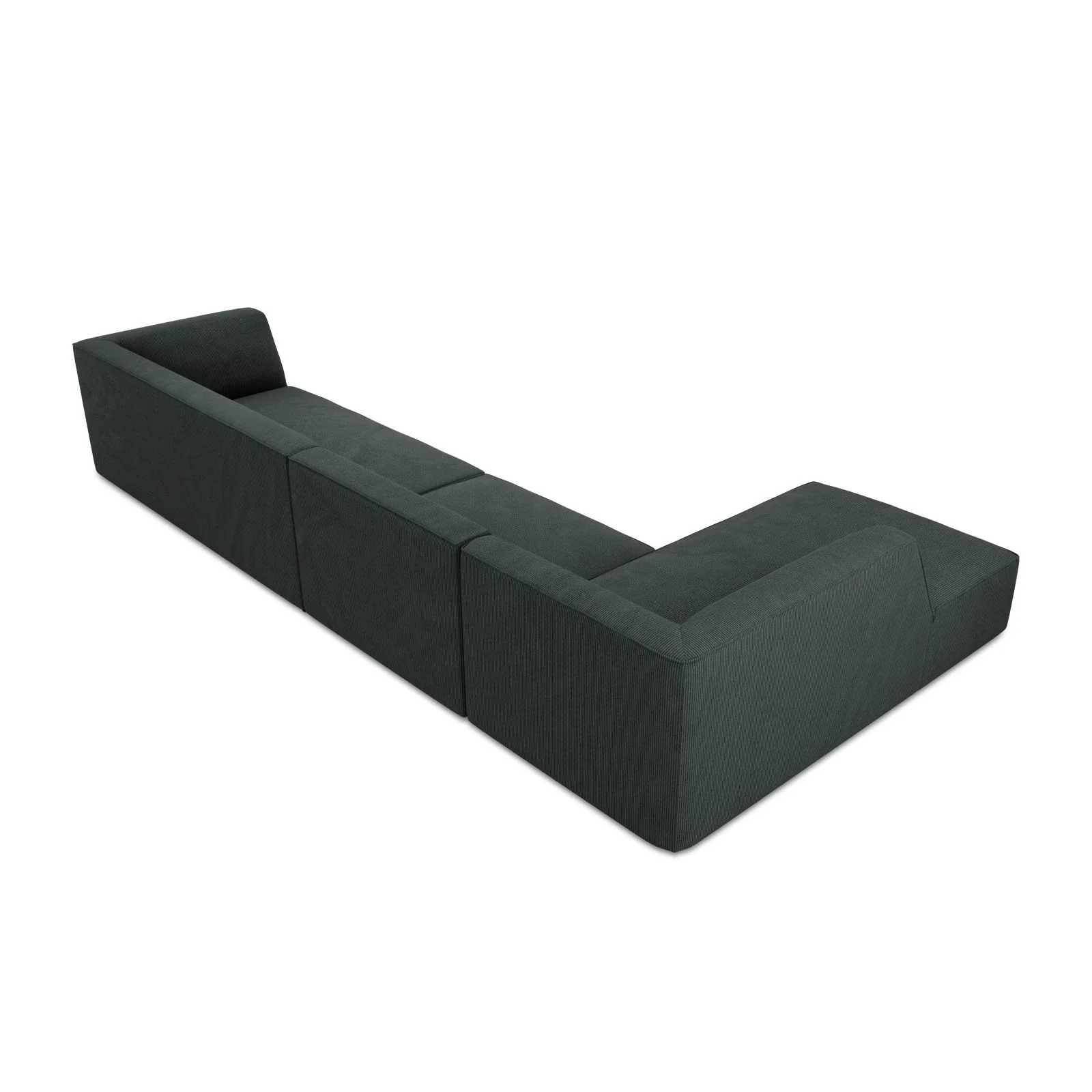 Ruby 5-Sitzer Ecksofa Links, mit Bezug aus Samt, Cord oder Strukturstoff, 366x180 cm - Image 62