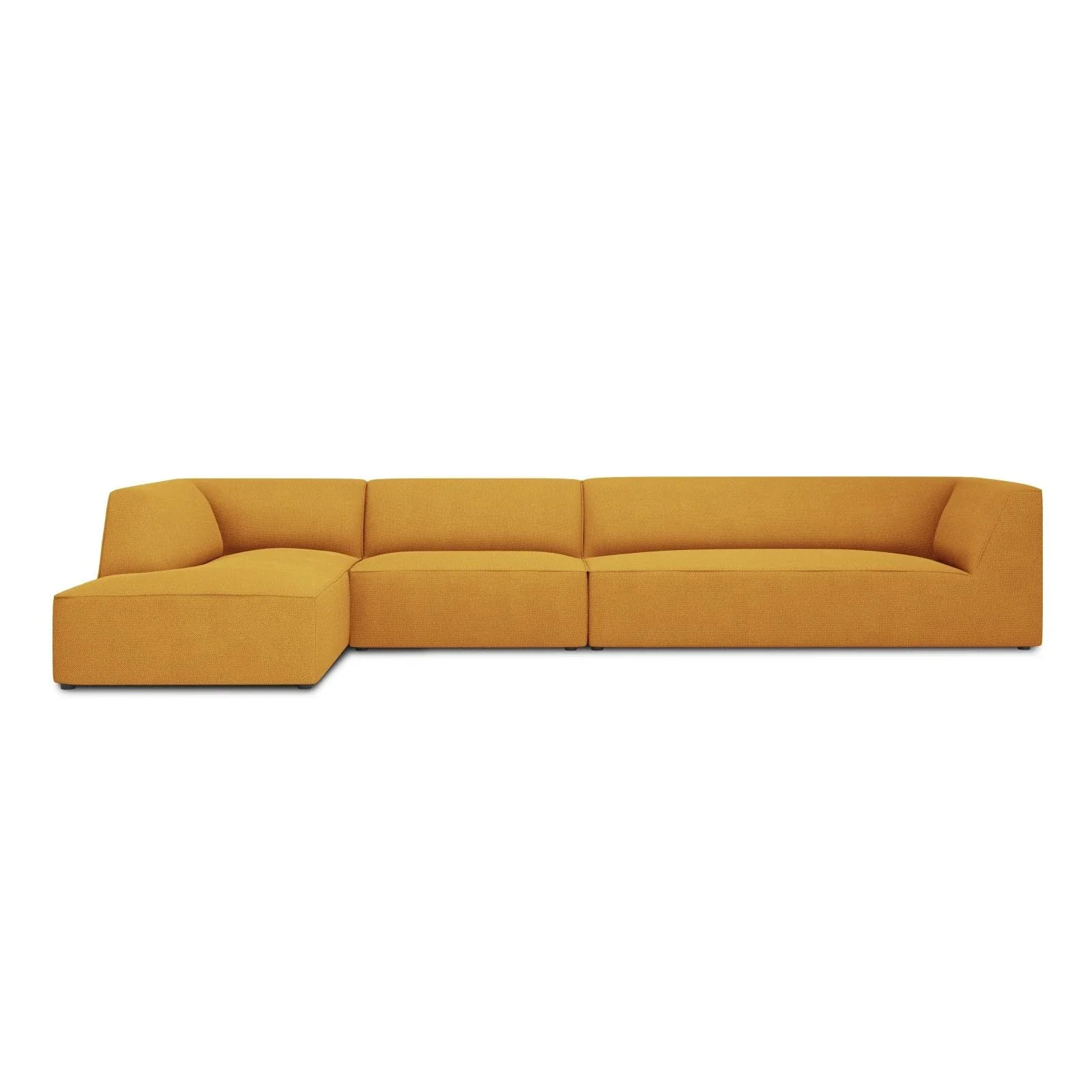 Ruby 5-Sitzer Ecksofa Links, mit Bezug aus Samt, Cord oder Strukturstoff, 366x180 cm - Image 65