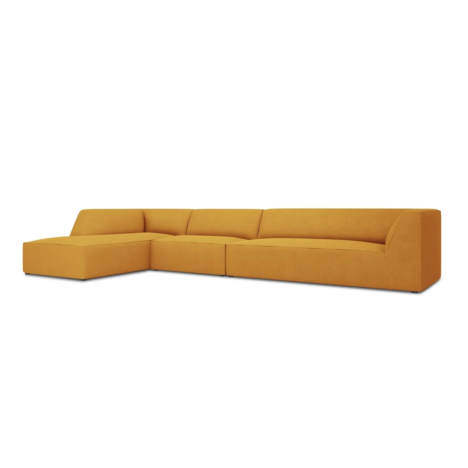 Ruby 5-Sitzer Ecksofa Links, mit Bezug aus Samt, Cord oder Strukturstoff, 366x180 cm - Image 67
