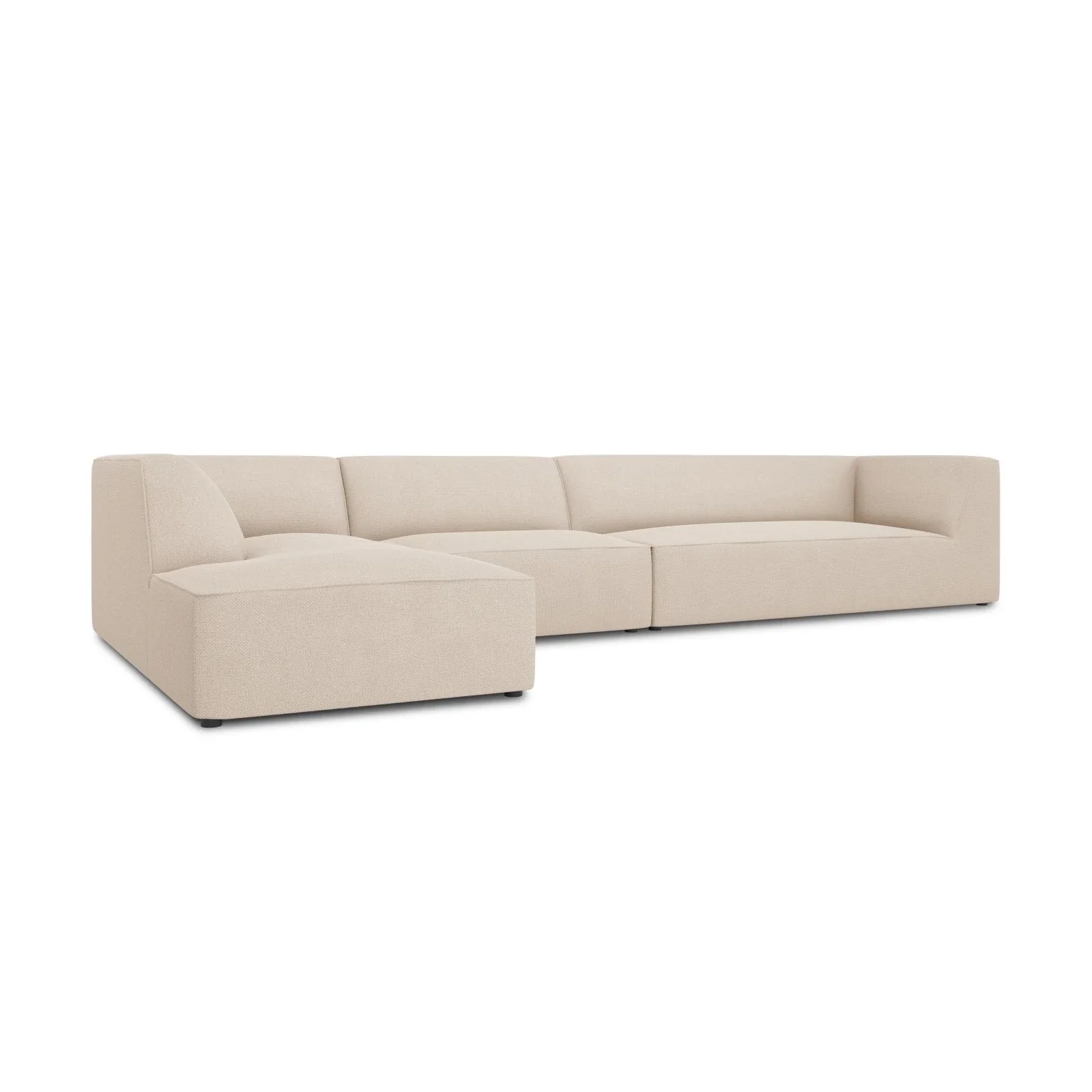 Ruby 5-Sitzer Ecksofa Links, mit Bezug aus Samt, Cord oder Strukturstoff, 366x180 cm - Image 82