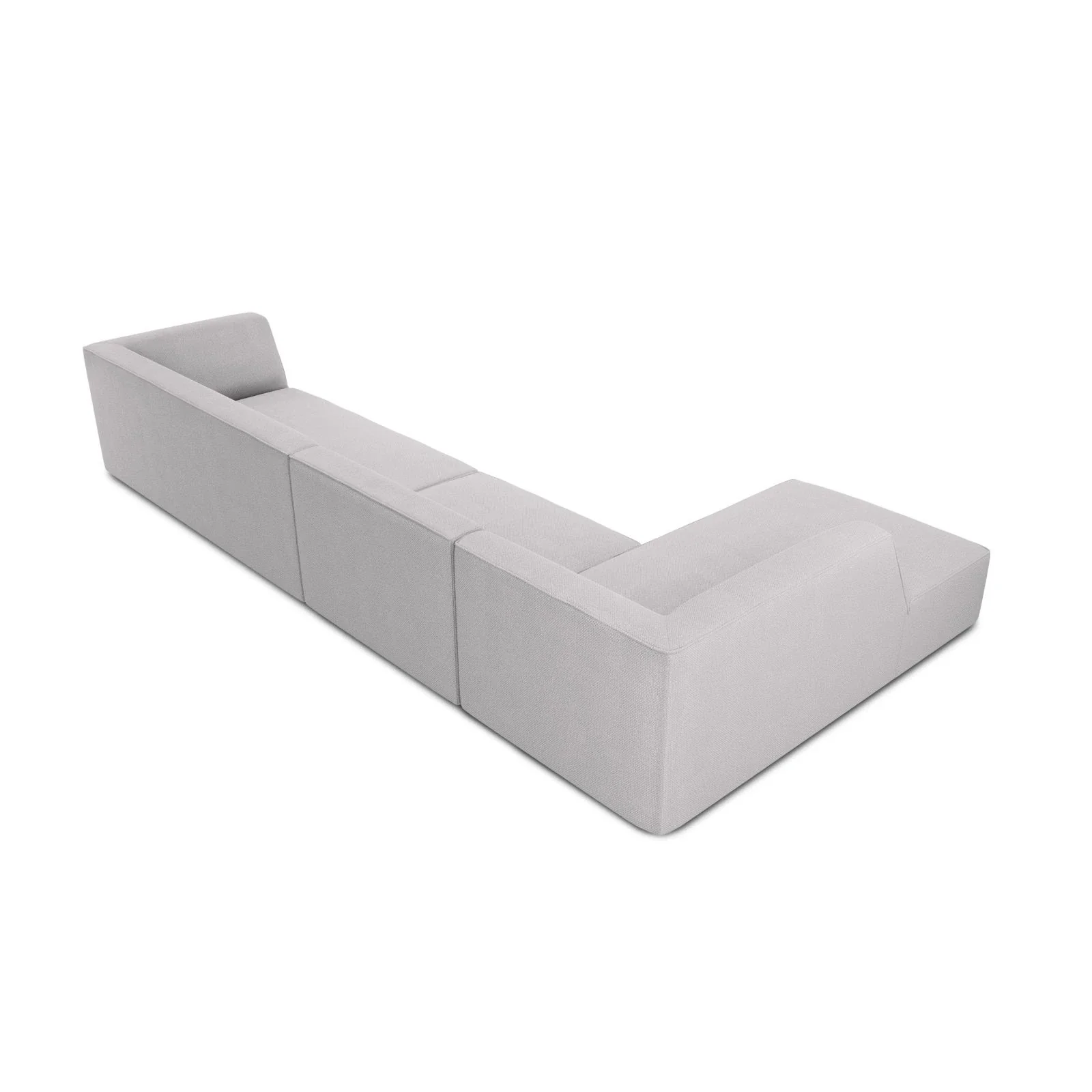 Ruby 5-Sitzer Ecksofa Links, mit Bezug aus Samt, Cord oder Strukturstoff, 366x180 cm - Image 90