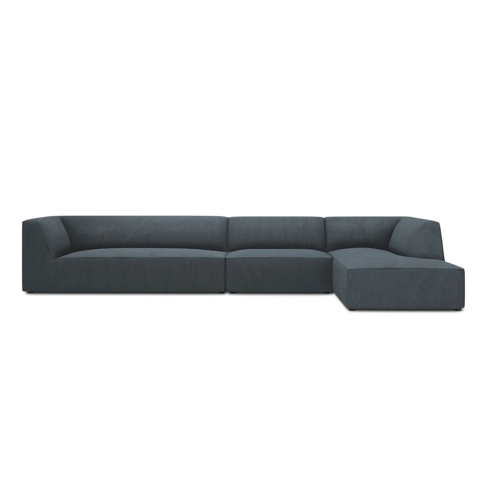 Ruby 5-Sitzer Ecksofa Rechts, mit Bezug aus Samt, Cord oder Strukturstoff, 366x180 cm - Image 33