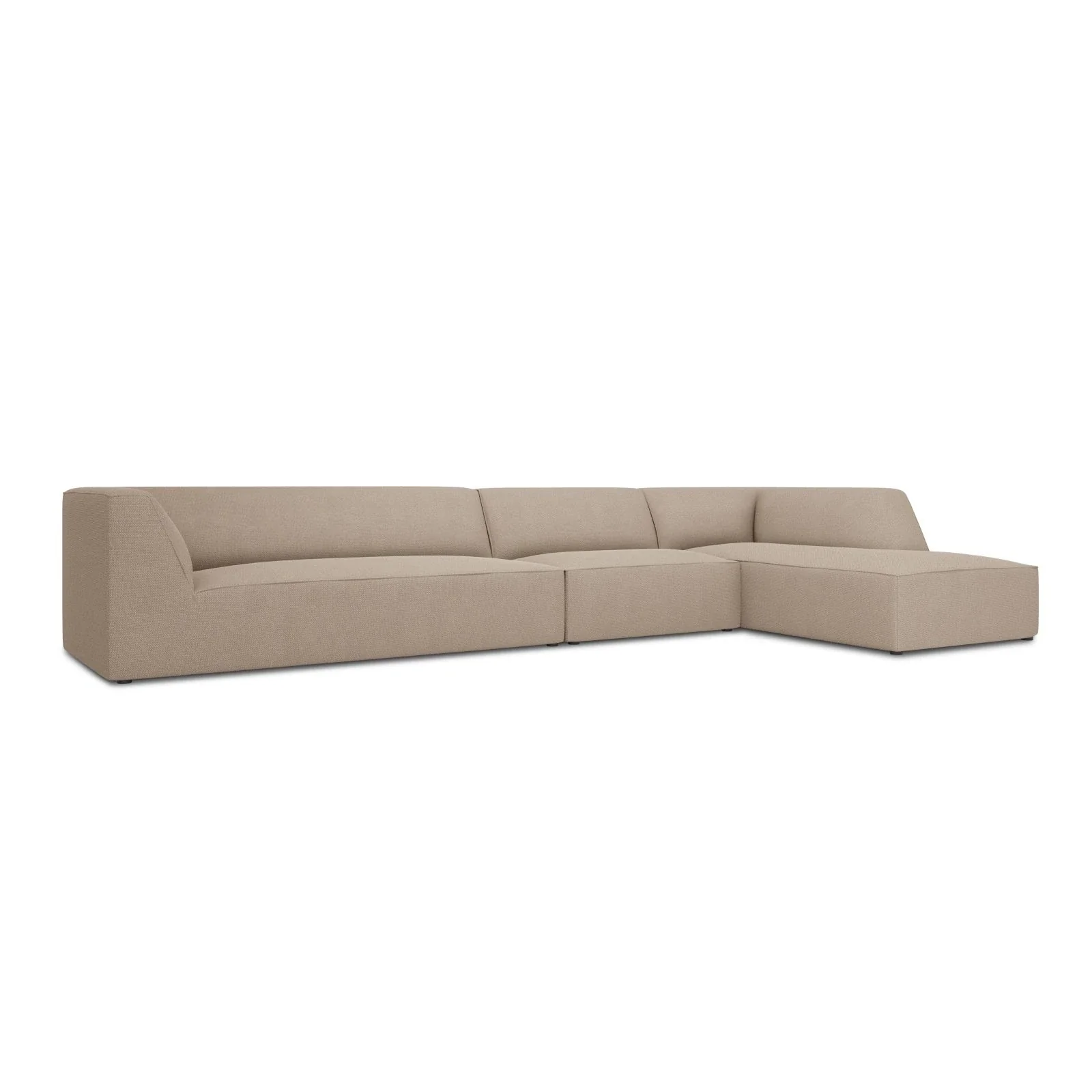 Ruby 5-Sitzer Ecksofa Rechts, mit Bezug aus Samt, Cord oder Strukturstoff, 366x180 cm - Image 74