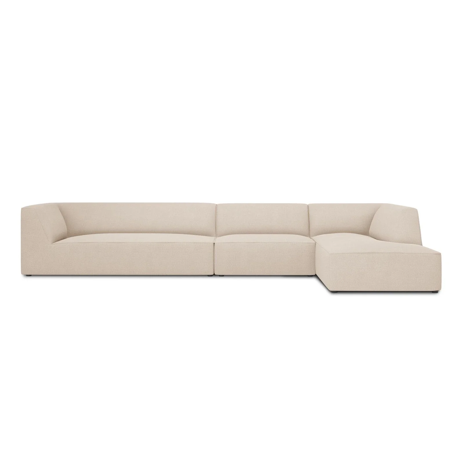 Ruby 5-Sitzer Ecksofa Rechts, mit Bezug aus Samt, Cord oder Strukturstoff, 366x180 cm - Image 79