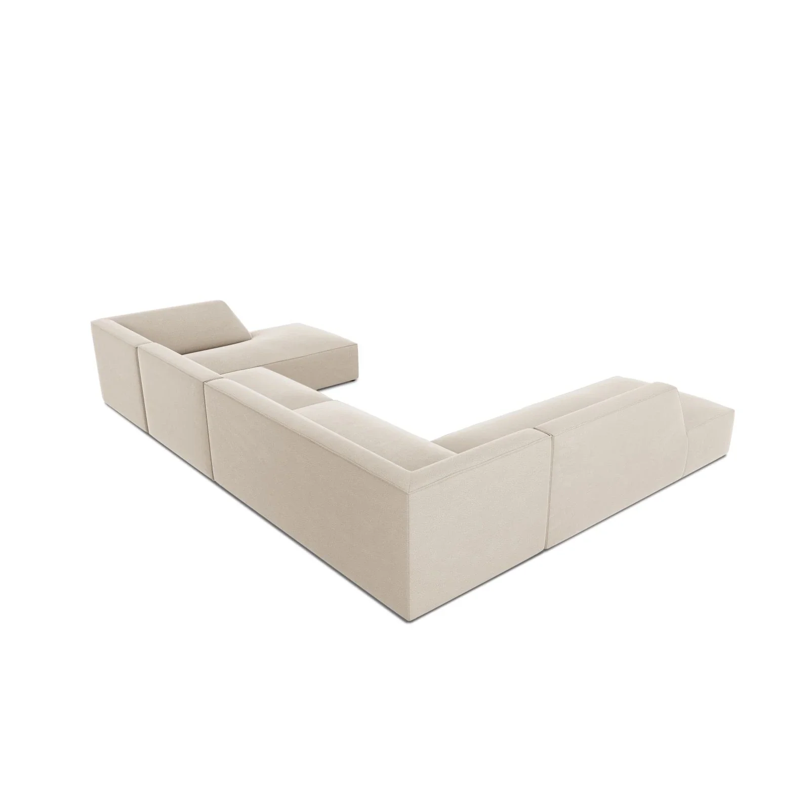 Ruby 7-Sitzer Panorama-Sofa Links, mit Bezug in Samt, Cord oder Strukturstoff, 366x273 cm - Image 114