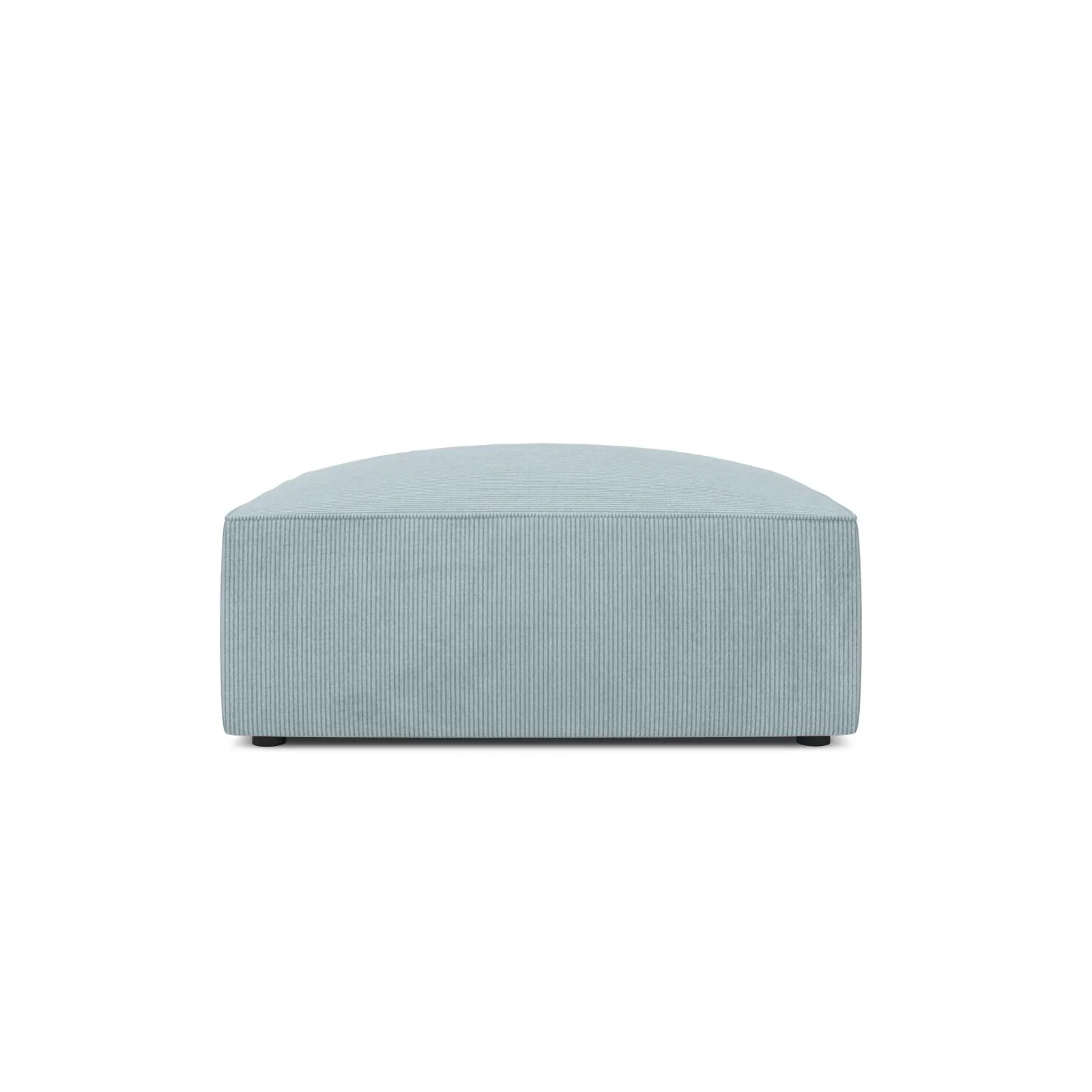 Ruby Pouf mit Bezug in Samt, Cord oder Strukturstoff, 93x93 cm - Image 13