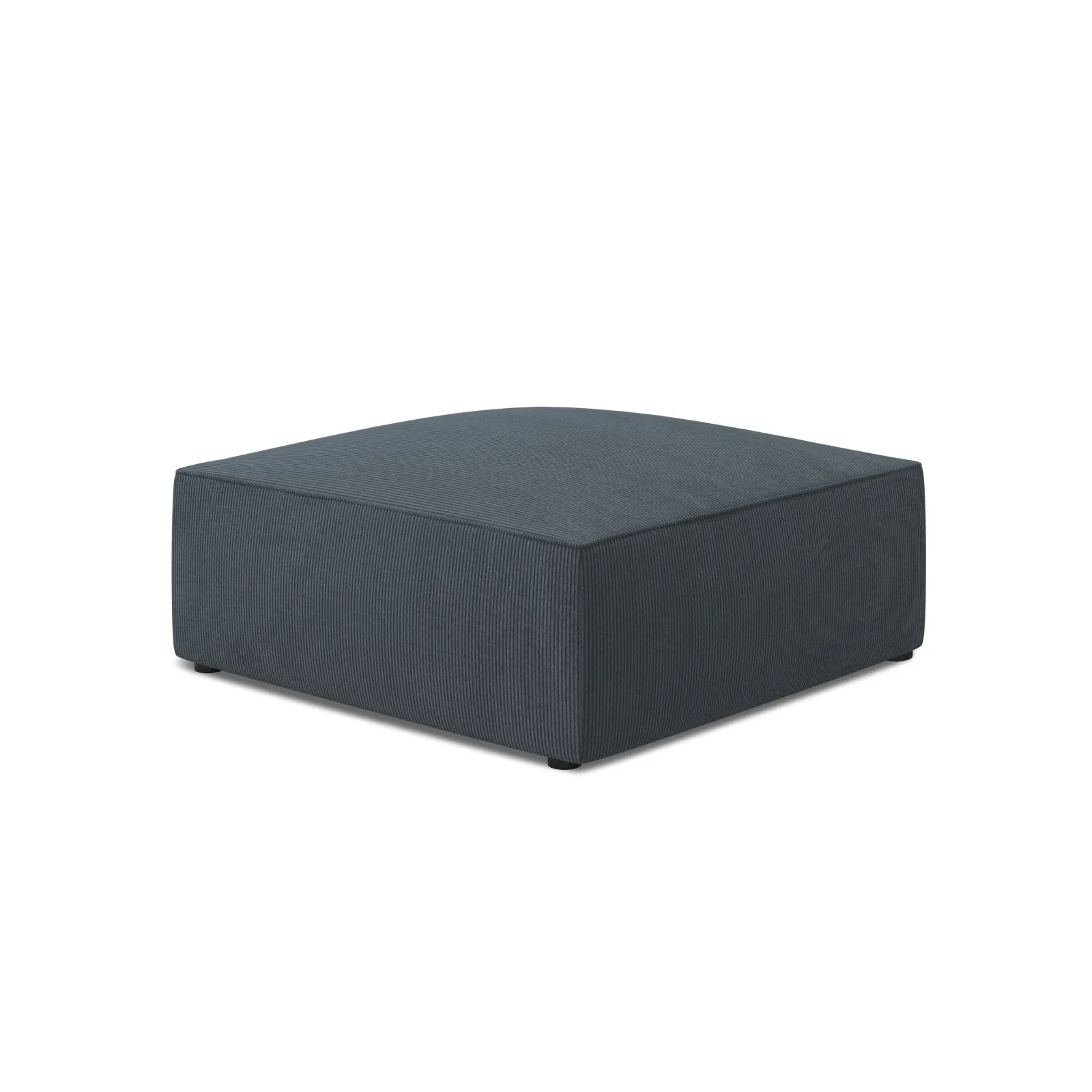 Ruby Pouf mit Bezug in Samt, Cord oder Strukturstoff, 93x93 cm - Image 19