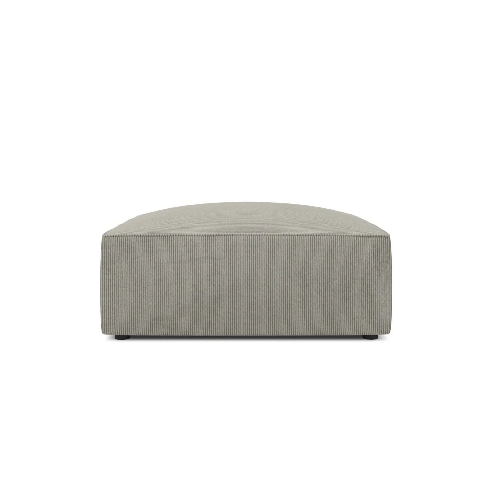 Ruby Pouf mit Bezug in Samt, Cord oder Strukturstoff, 93x93 cm - Image 22