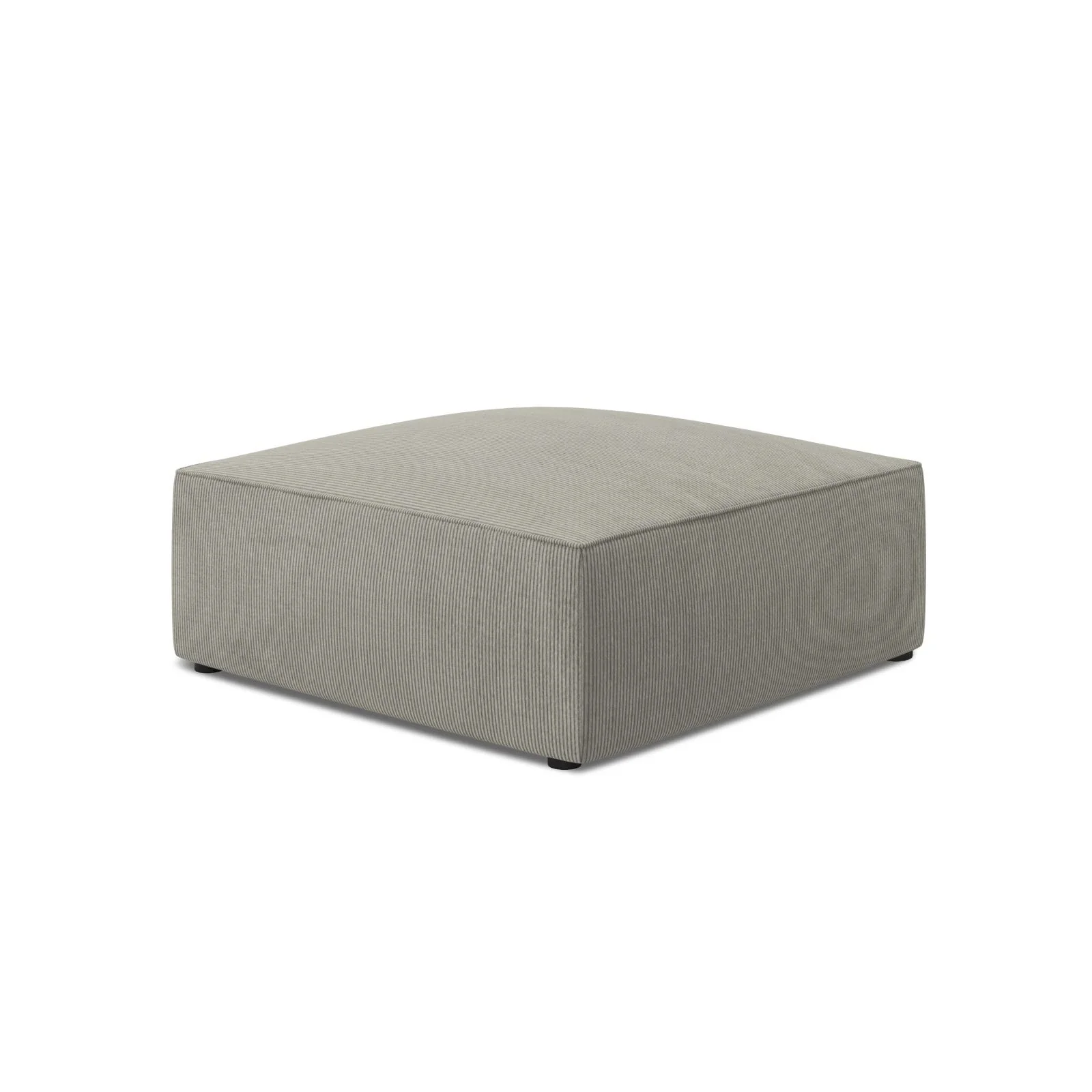 Ruby Pouf mit Bezug in Samt, Cord oder Strukturstoff, 93x93 cm - Image 23