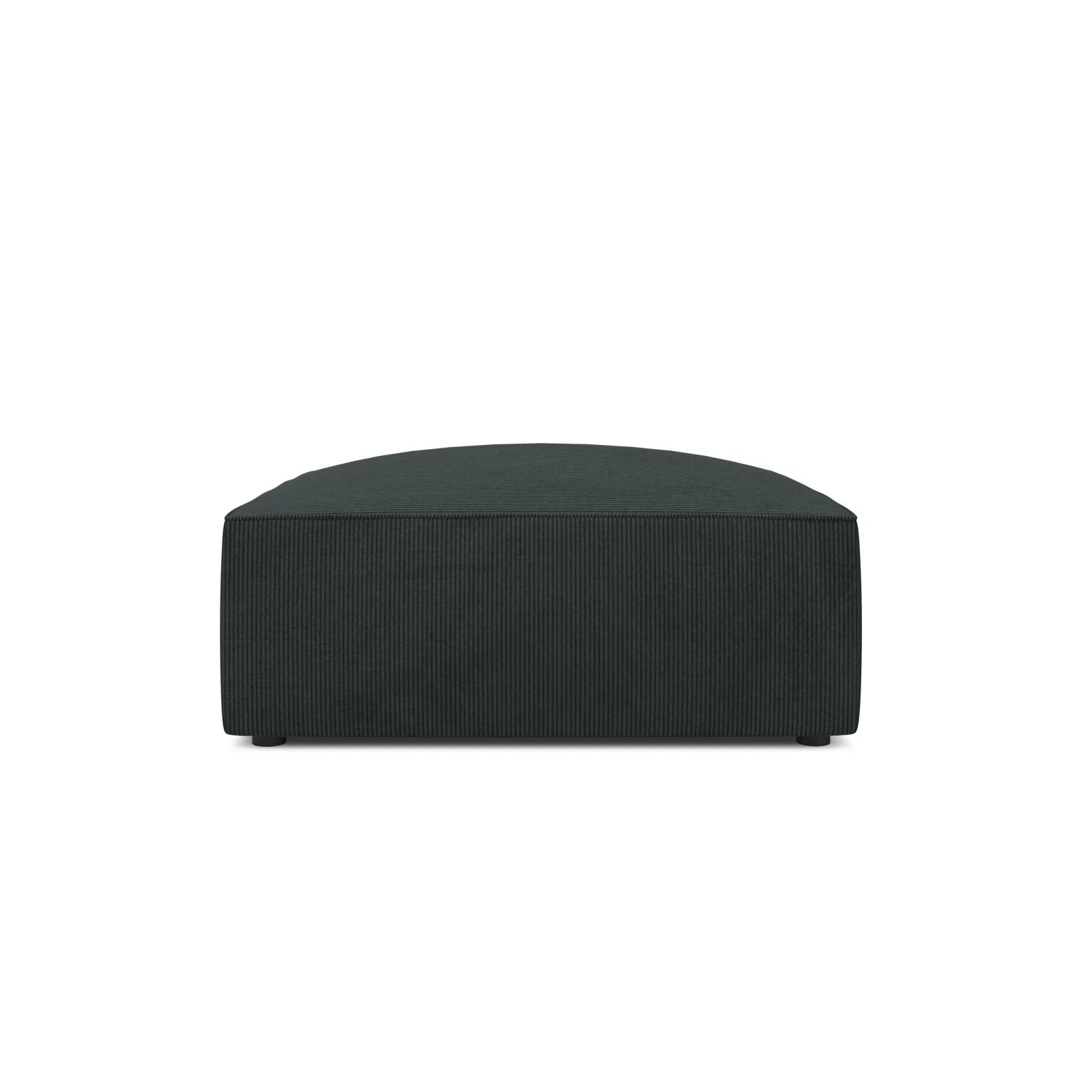 Ruby Pouf mit Bezug in Samt, Cord oder Strukturstoff, 93x93 cm - Image 30