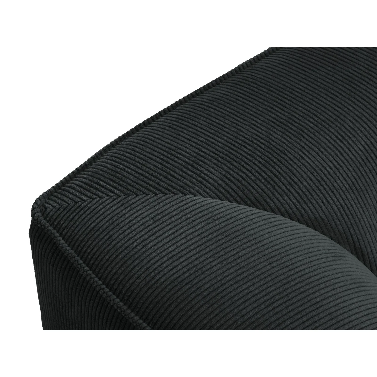 Ruby Pouf mit Bezug in Samt, Cord oder Strukturstoff, 93x93 cm - Image 33