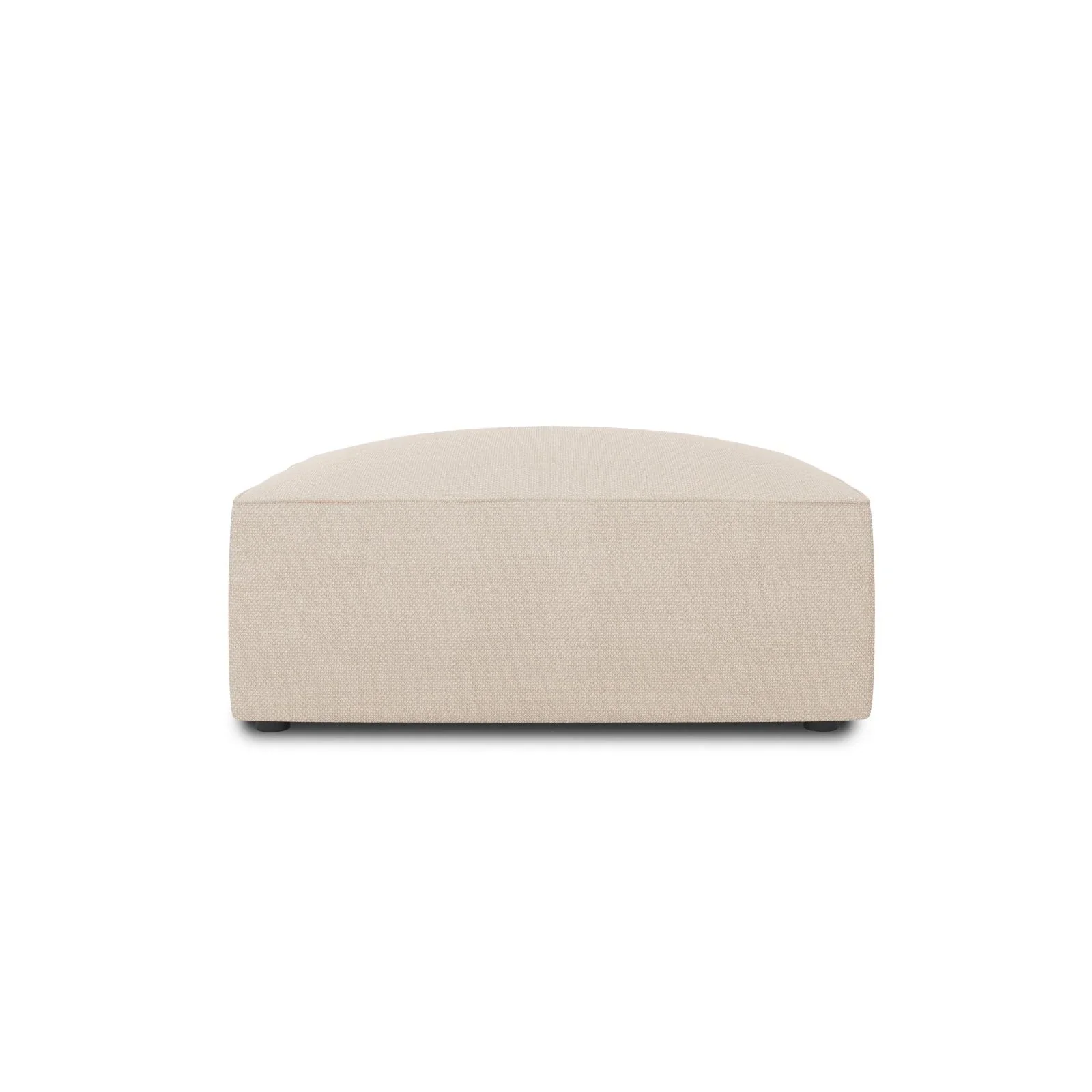 Ruby Pouf mit Bezug in Samt, Cord oder Strukturstoff, 93x93 cm - Image 42