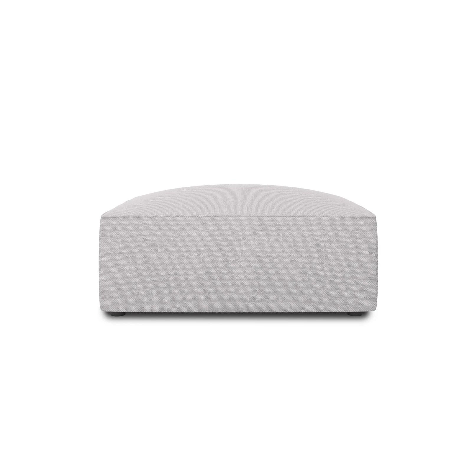 Ruby Pouf mit Bezug in Samt, Cord oder Strukturstoff, 93x93 cm - Image 46