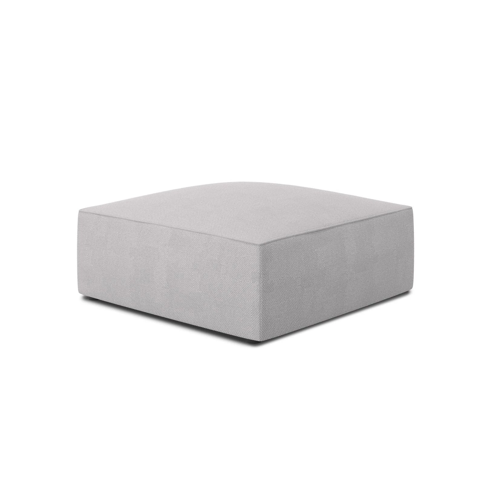Ruby Pouf mit Bezug in Samt, Cord oder Strukturstoff, 93x93 cm - Image 47