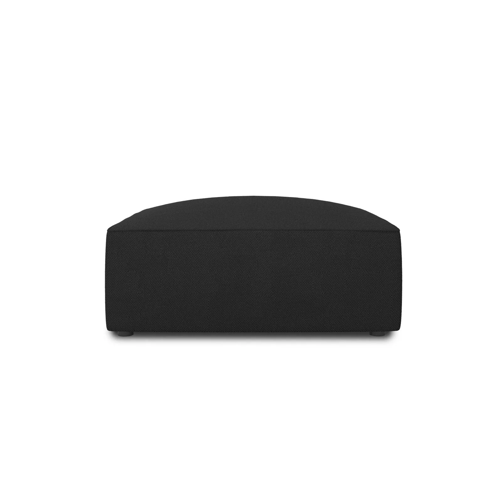 Ruby Pouf mit Bezug in Samt, Cord oder Strukturstoff, 93x93 cm - Image 54