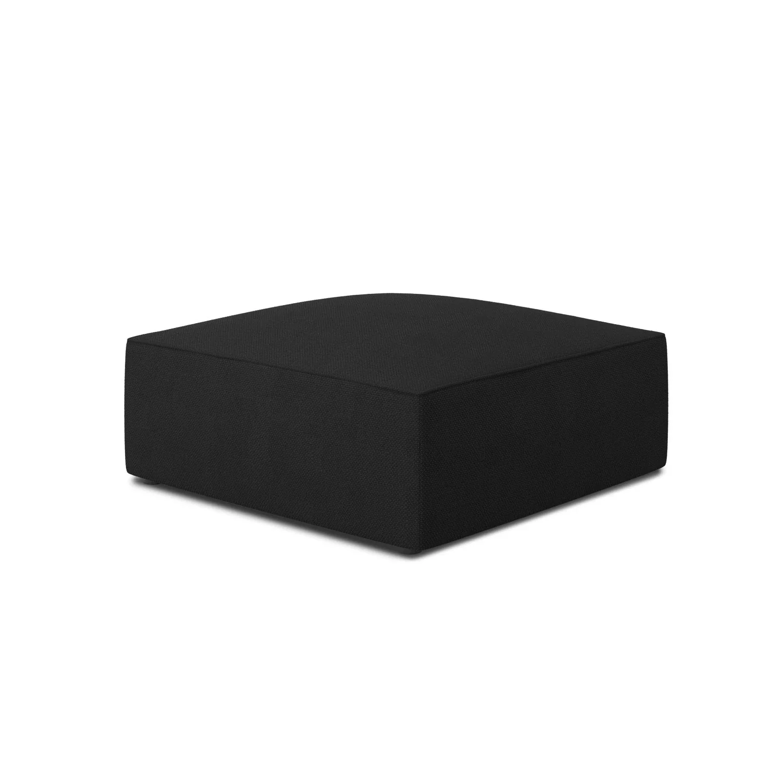 Ruby Pouf mit Bezug in Samt, Cord oder Strukturstoff, 93x93 cm - Image 55