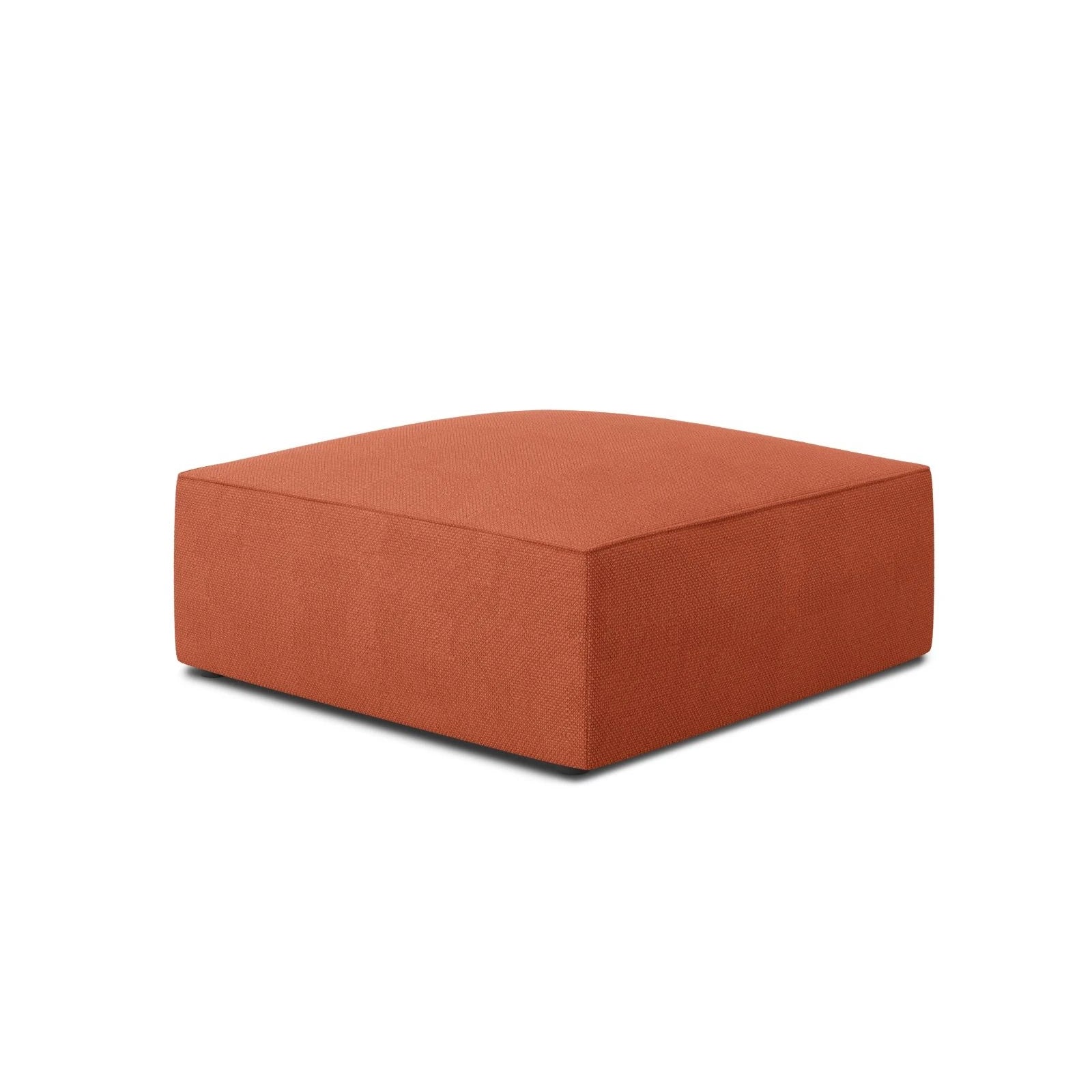 Ruby Pouf mit Bezug in Samt, Cord oder Strukturstoff, 93x93 cm - Image 67